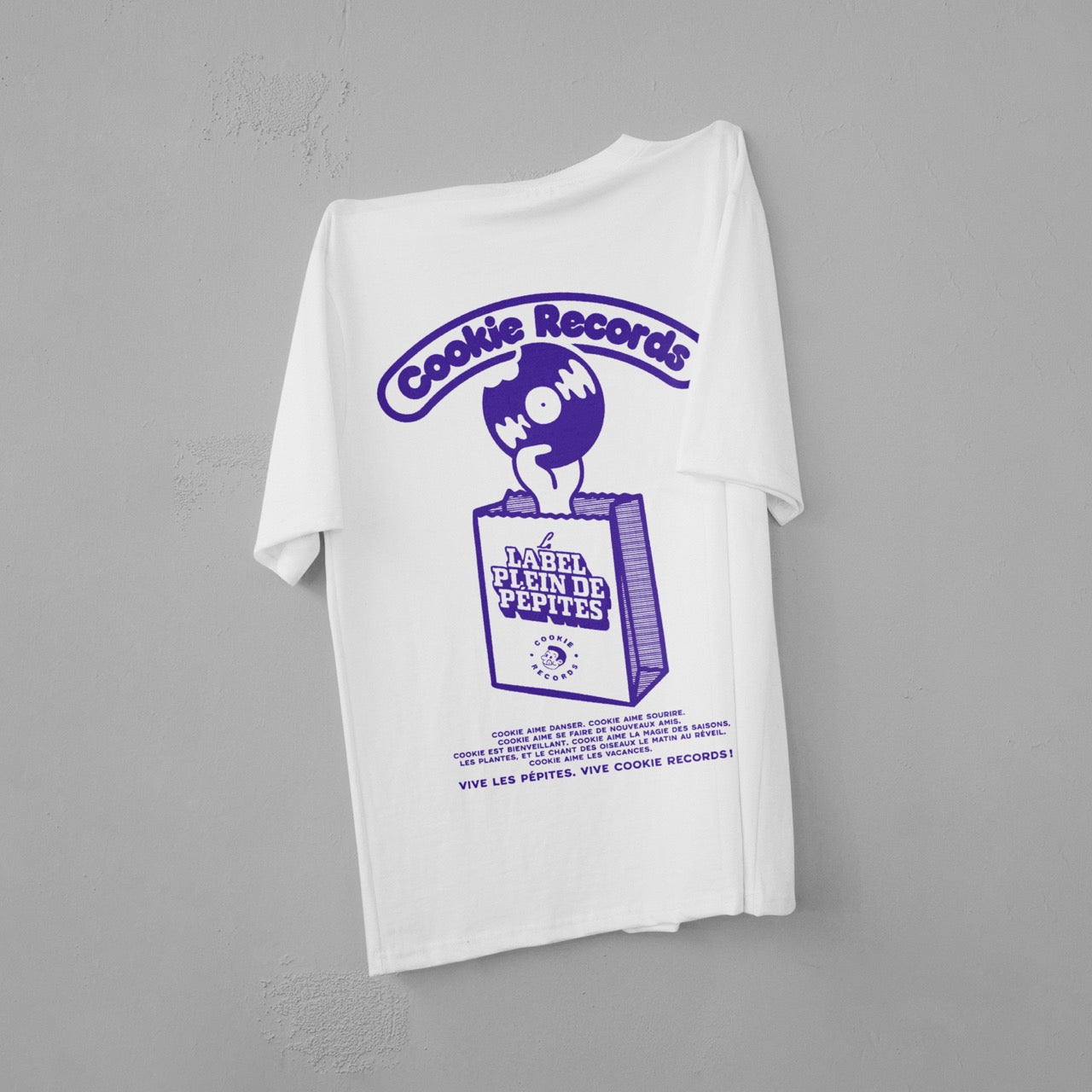 Tee-shirt - Cookie Records