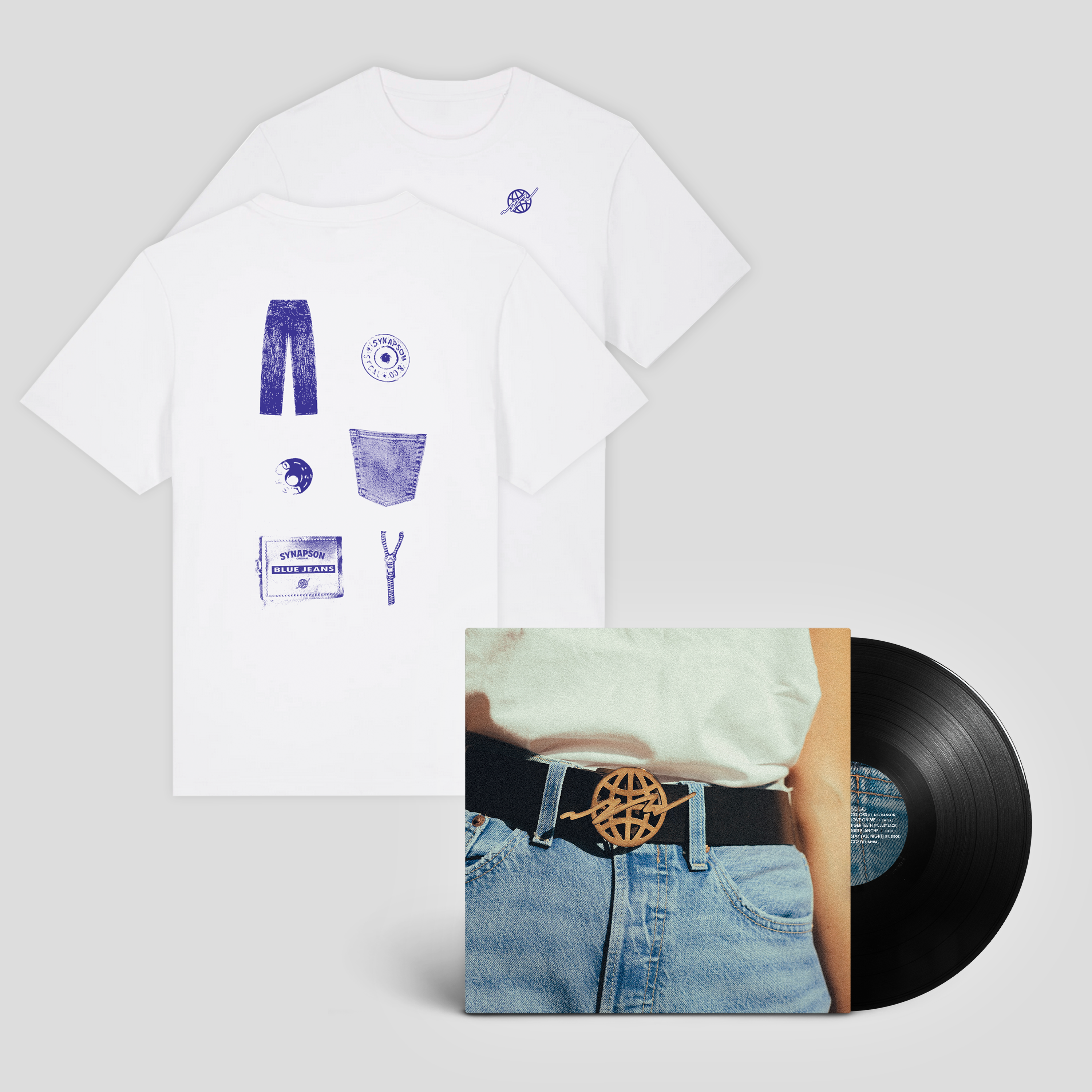 Vinyle ‘Blue Jeans’ + T-shirt