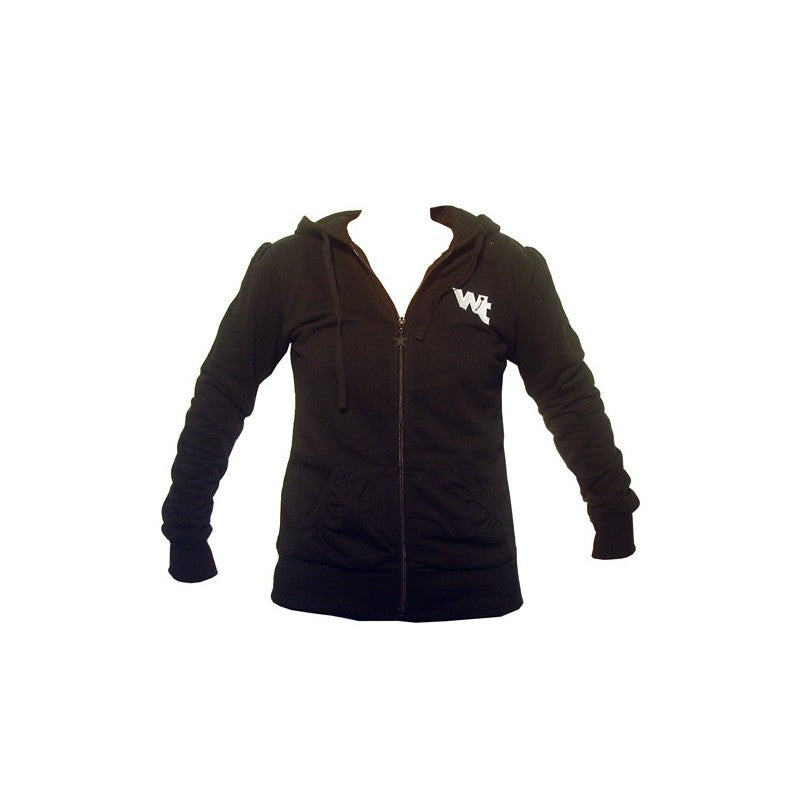 Sweat Capuche Wax Tailor "WT" - Femme - Noir