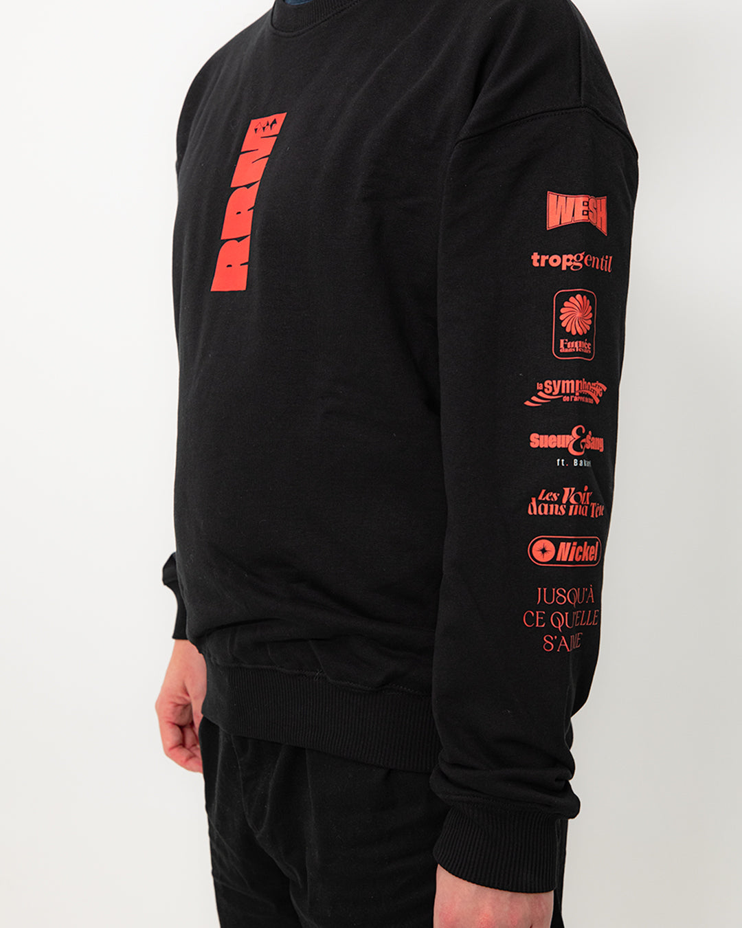 Sweatshirt Trilogie Réalité Rap Musique
