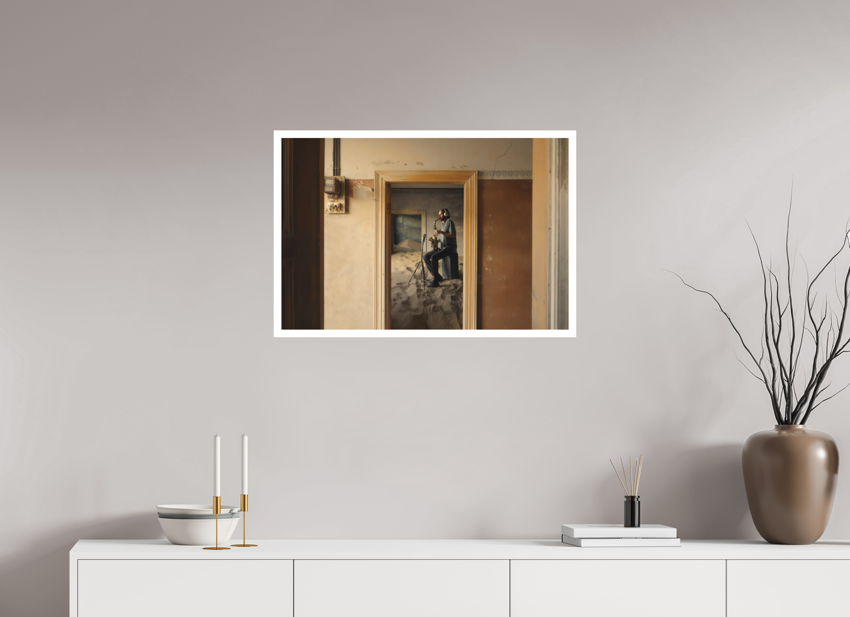 75 x 50 cm, Intuitive Impression Fine Art Thylacine Photo Kolman