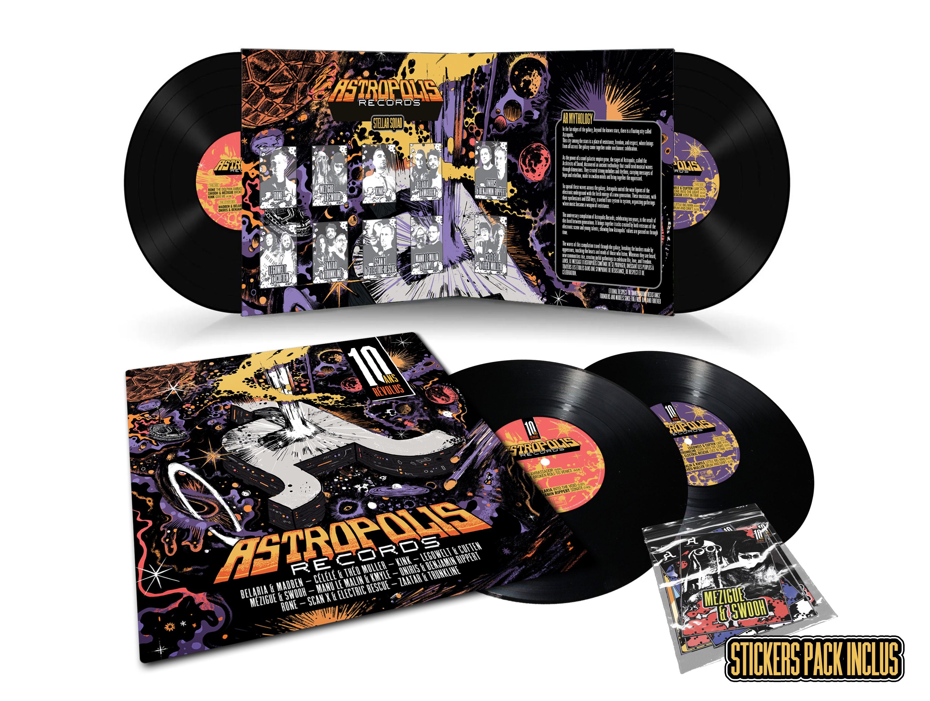 Various Artists - Astropolis Records 10Ans Revolus (Album) – Miniwax