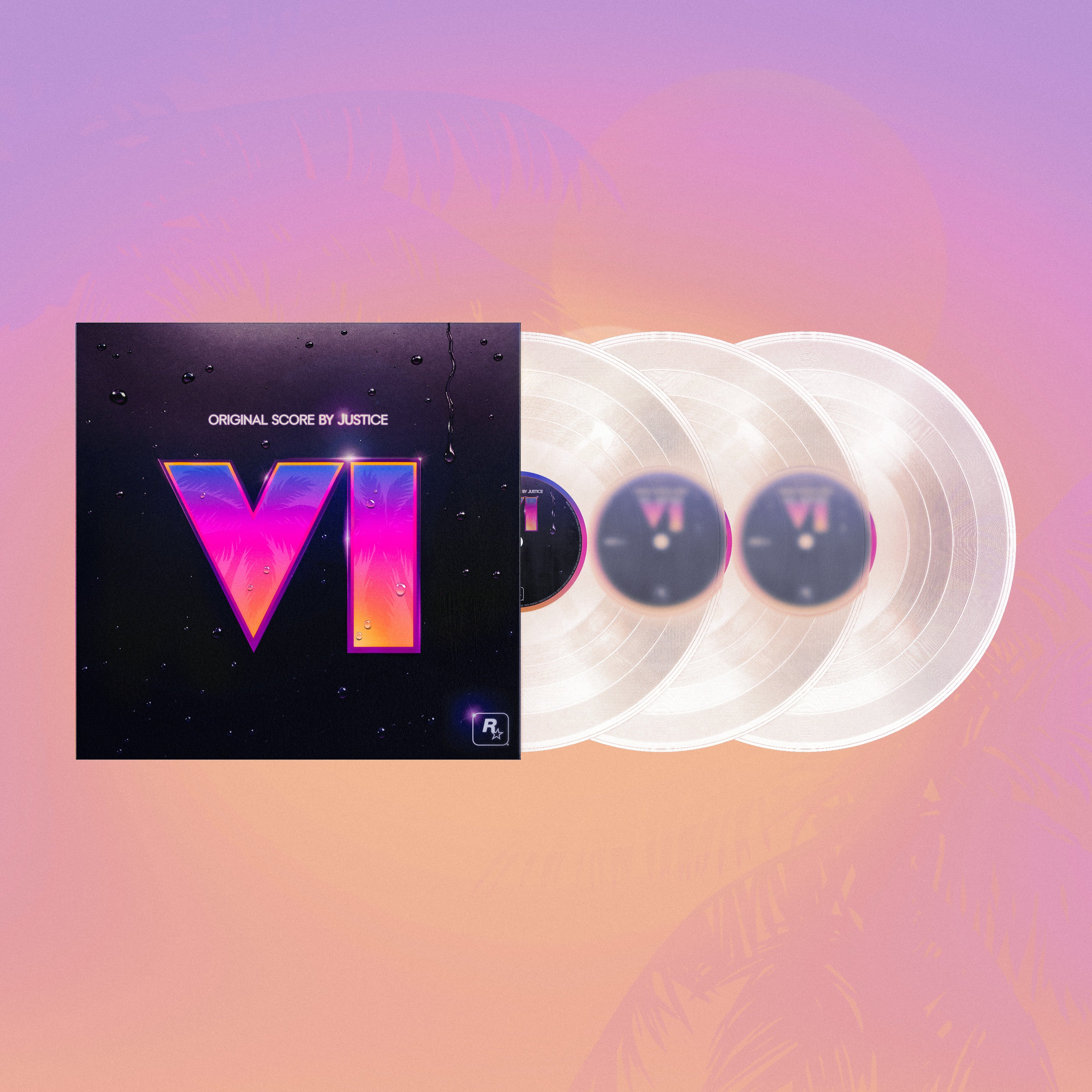 Justice - Original Score - Crystal Clear Vinyl - Limited – Miniwax
