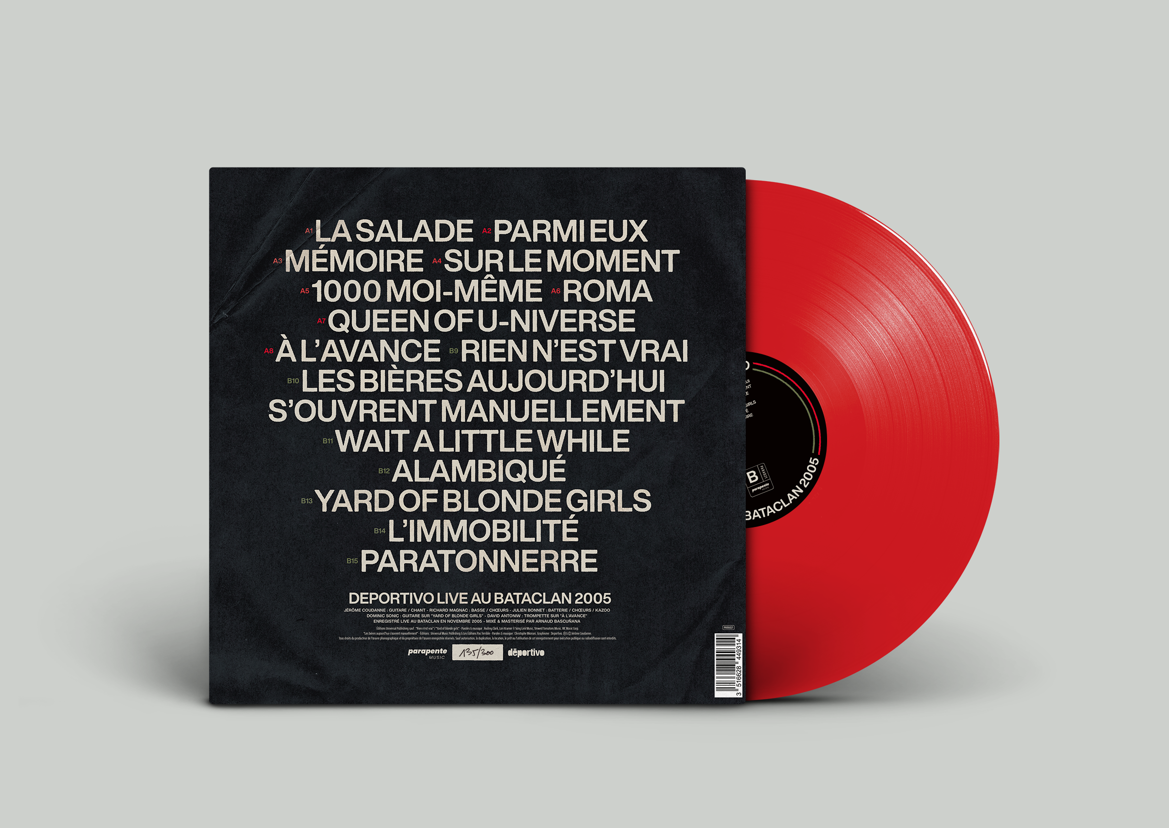 Live au Bataclan 2005 (Édition limitée)