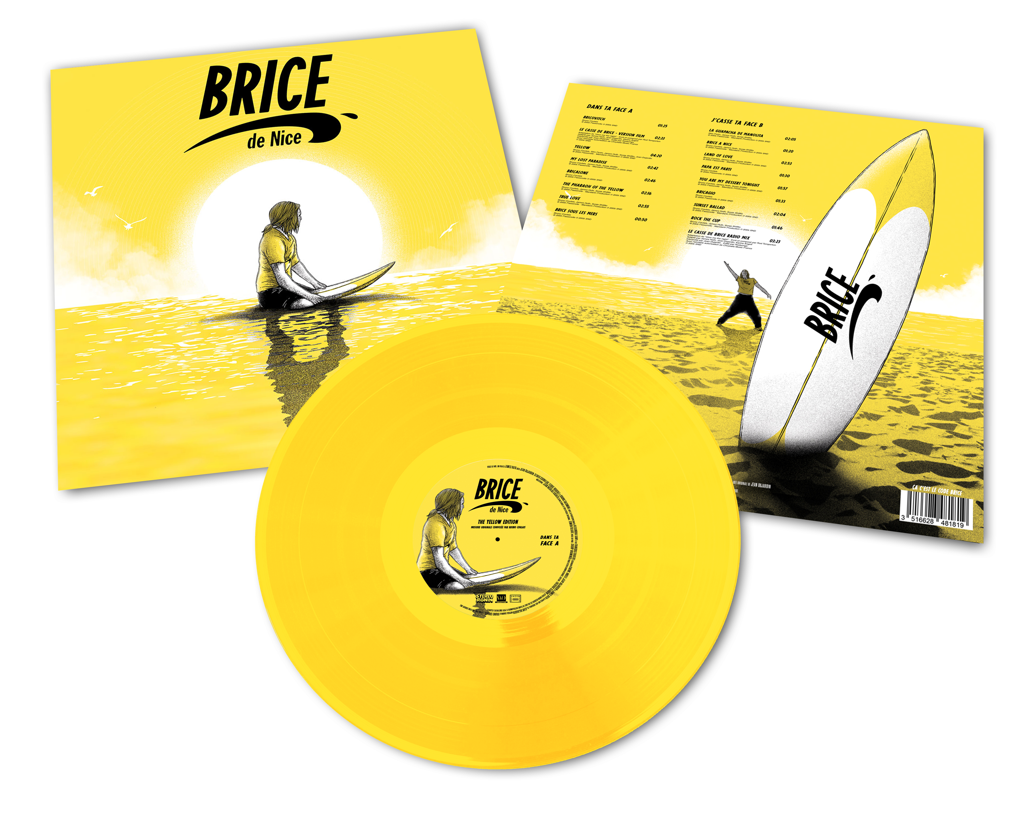 Brice de Nice, The Yellow Edition (Bande Originale)