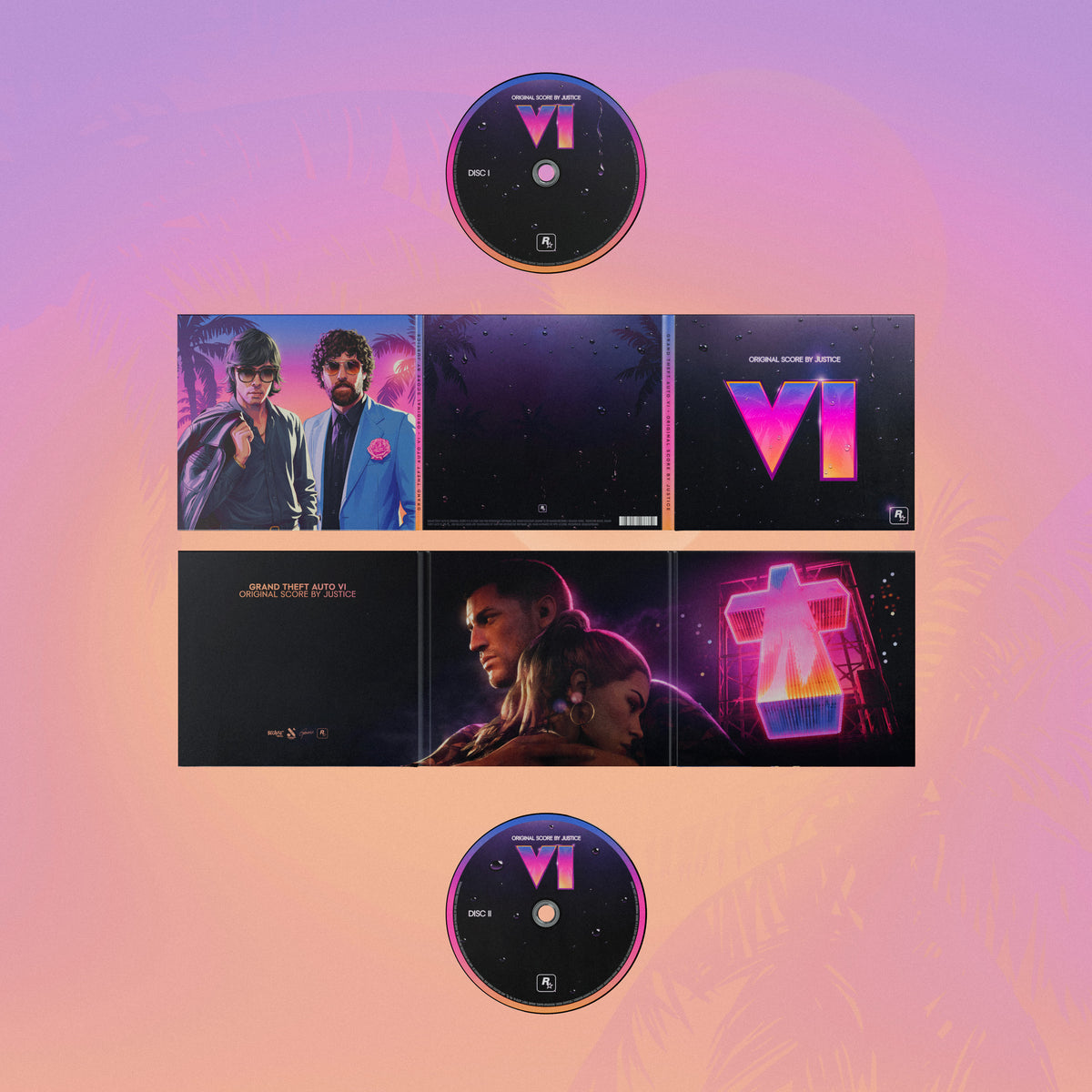 Grand Theft Auto VI: Original Score by Justice - CD