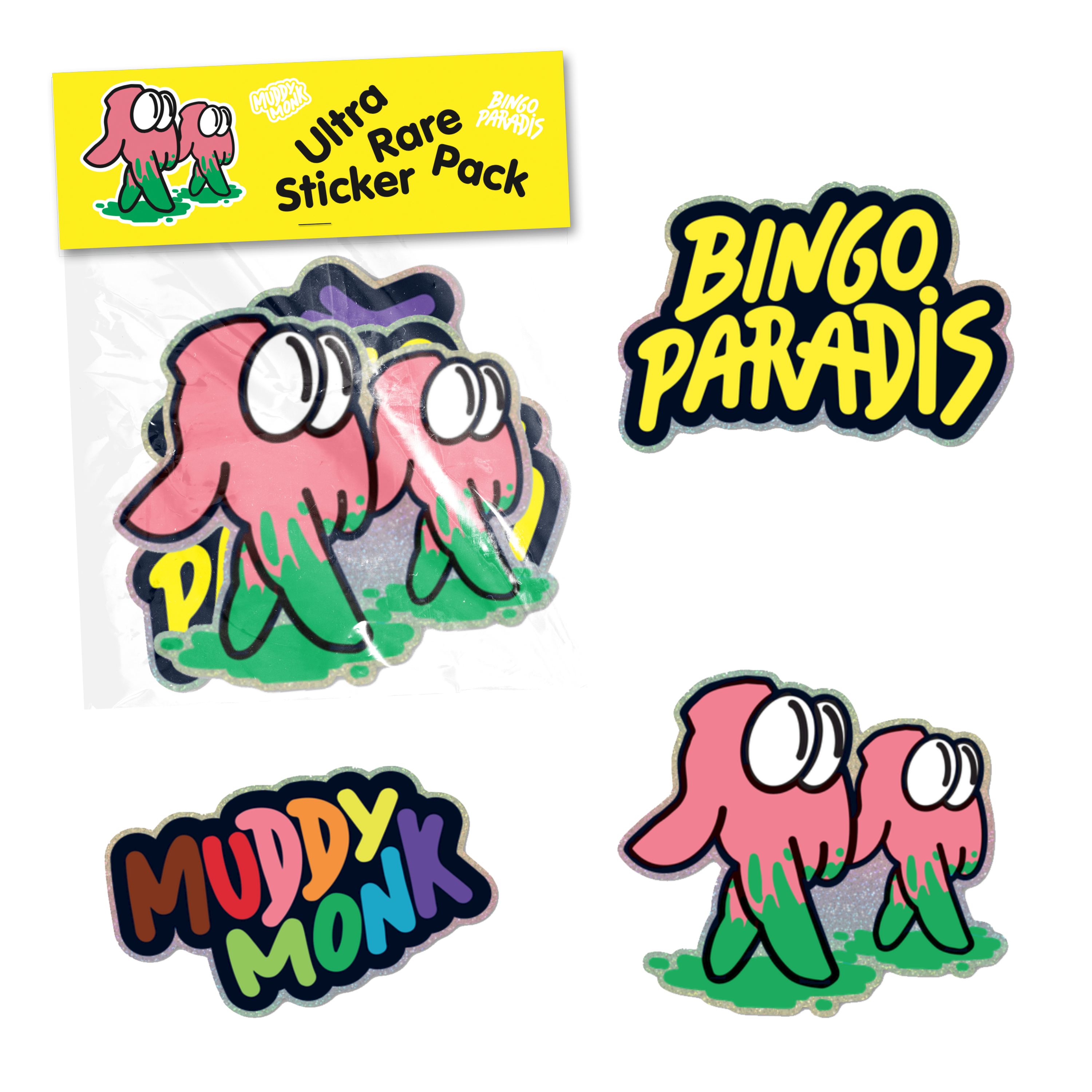 Bingo Paradis - Sticker Pack Limited Edition