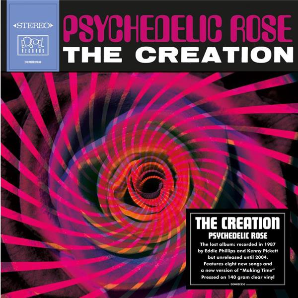 Psychedelic Rose/Vinyle Transparent