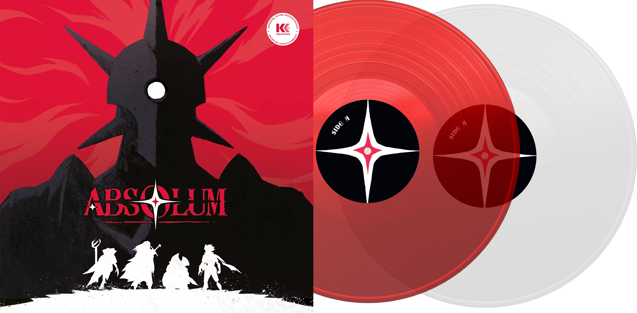 Absolum - Original Game Soundtrack - Red and Transparent Vinyls
