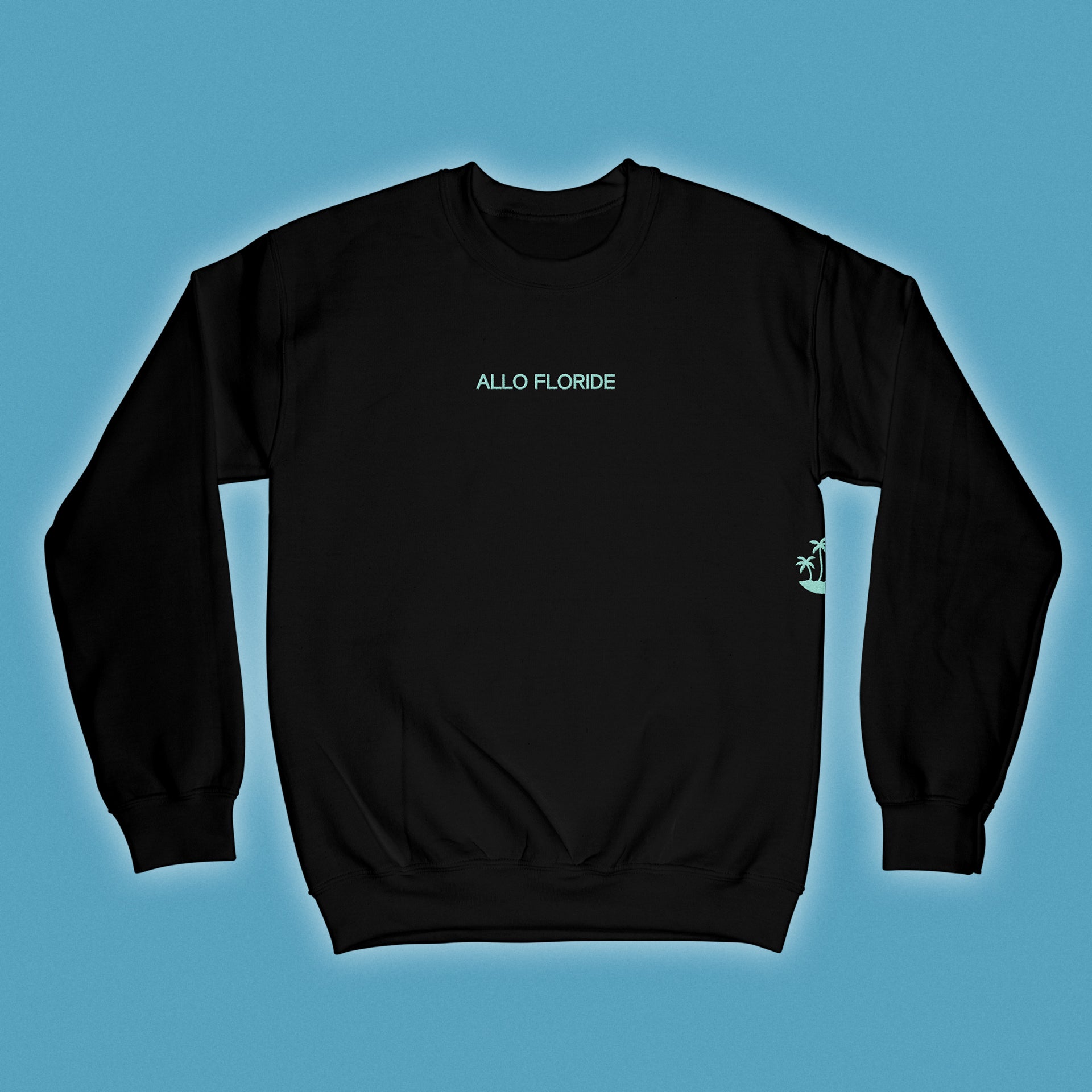 Le Sweat à col rond "Allo Floride"