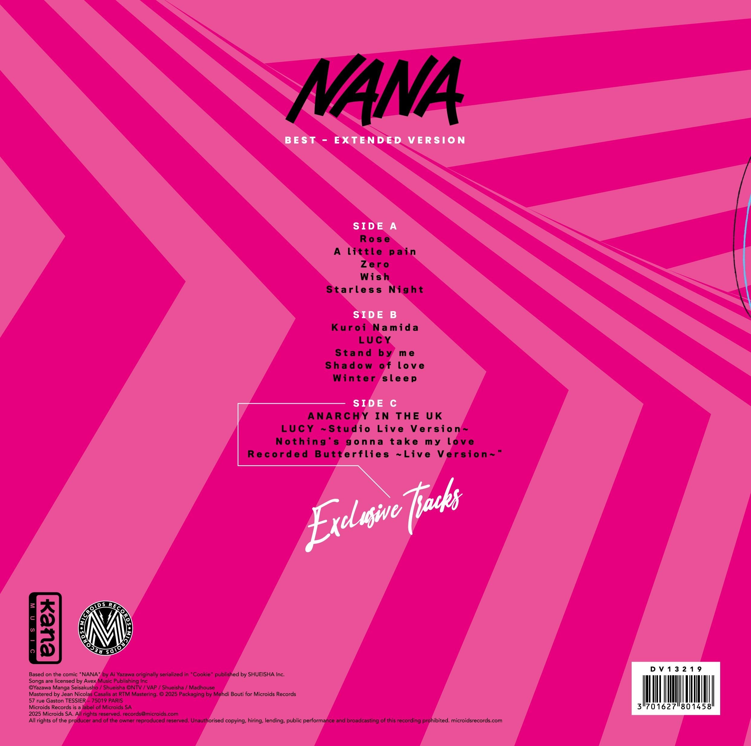 Nana - BEST - Extended Version – Miniwax