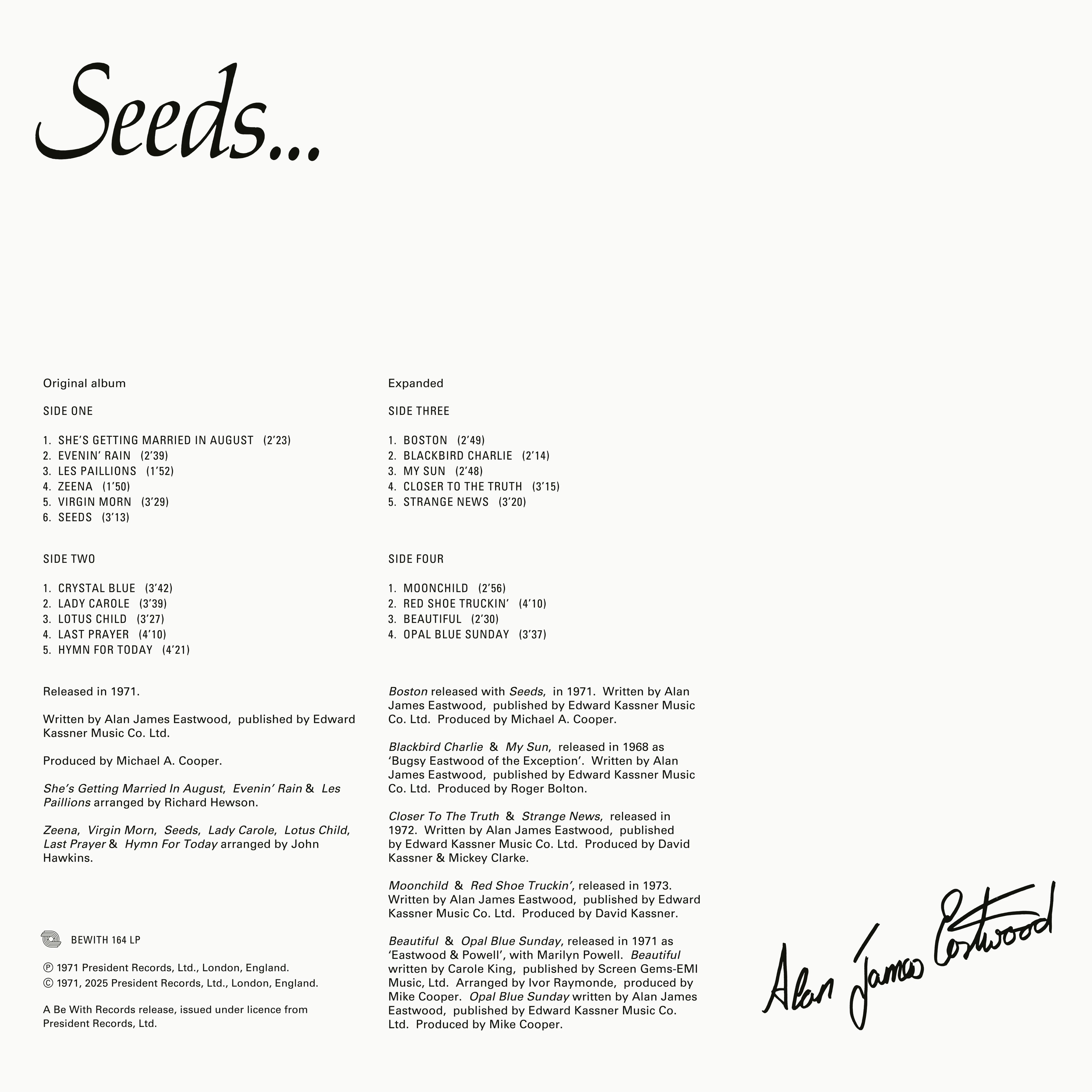 Seeds - Limited