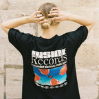 Inside Records - T-Shirt Noir & Blanc