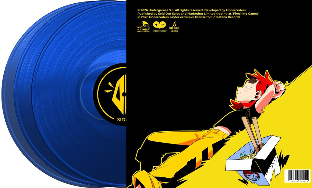 Denshattack! - Original Game Soundtrack - Blue Transparent Vinyl