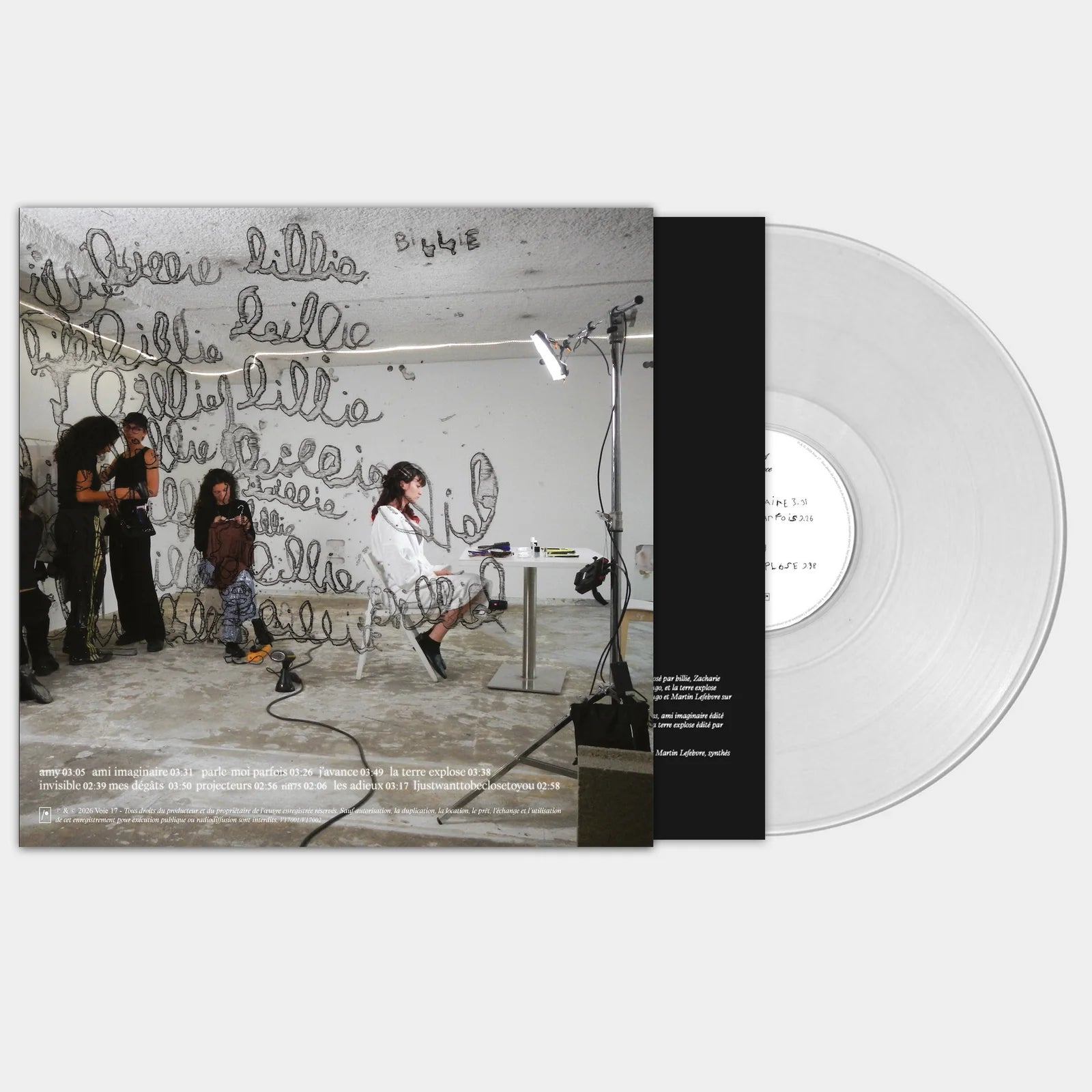 T-Shirt + LP J'avance / À ce que les autres pensent de moi