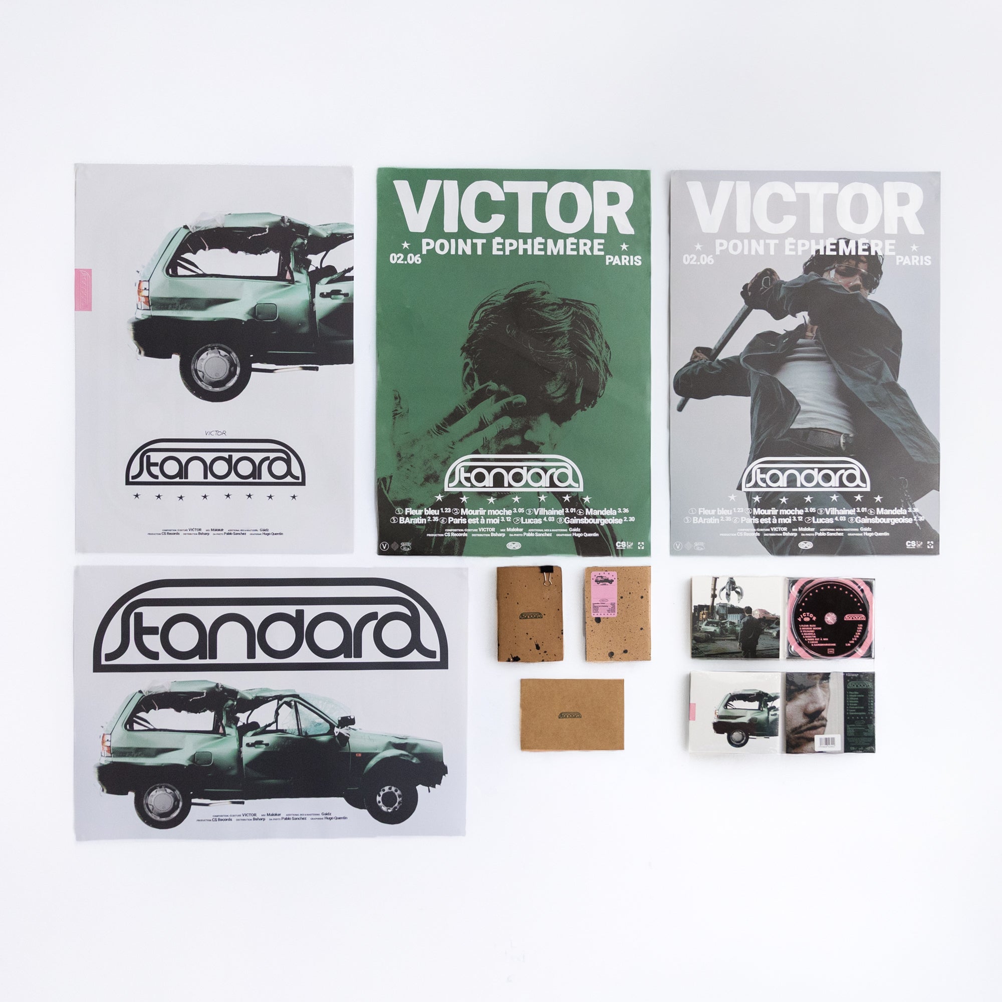 STANDARD - CD + 2 x AFFICHES + CARNET