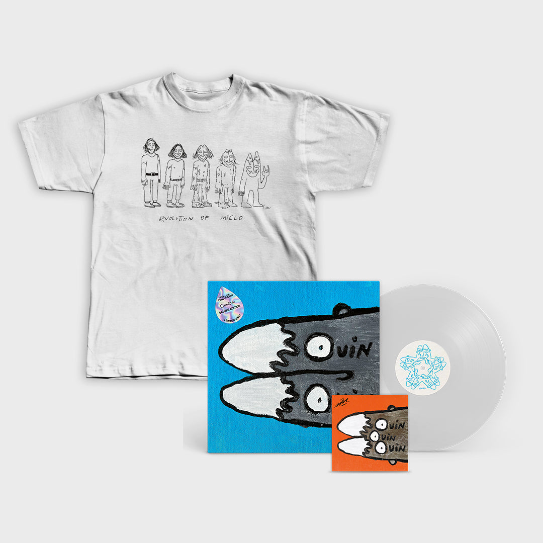 Bundle Vinyle deluxe 'Ouin Ouin Ouin' + Tshirt Evolution