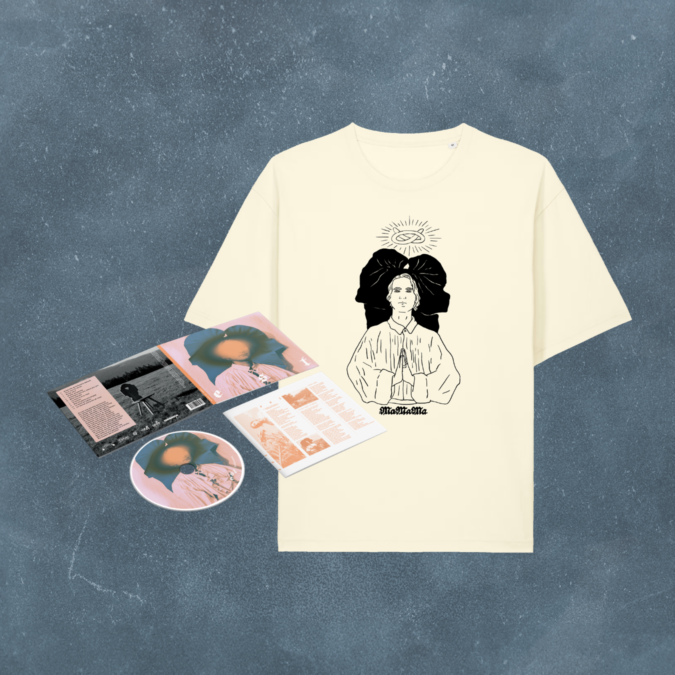EST - CD + T-Shirt Holy MaMaMa (Cream / Black)