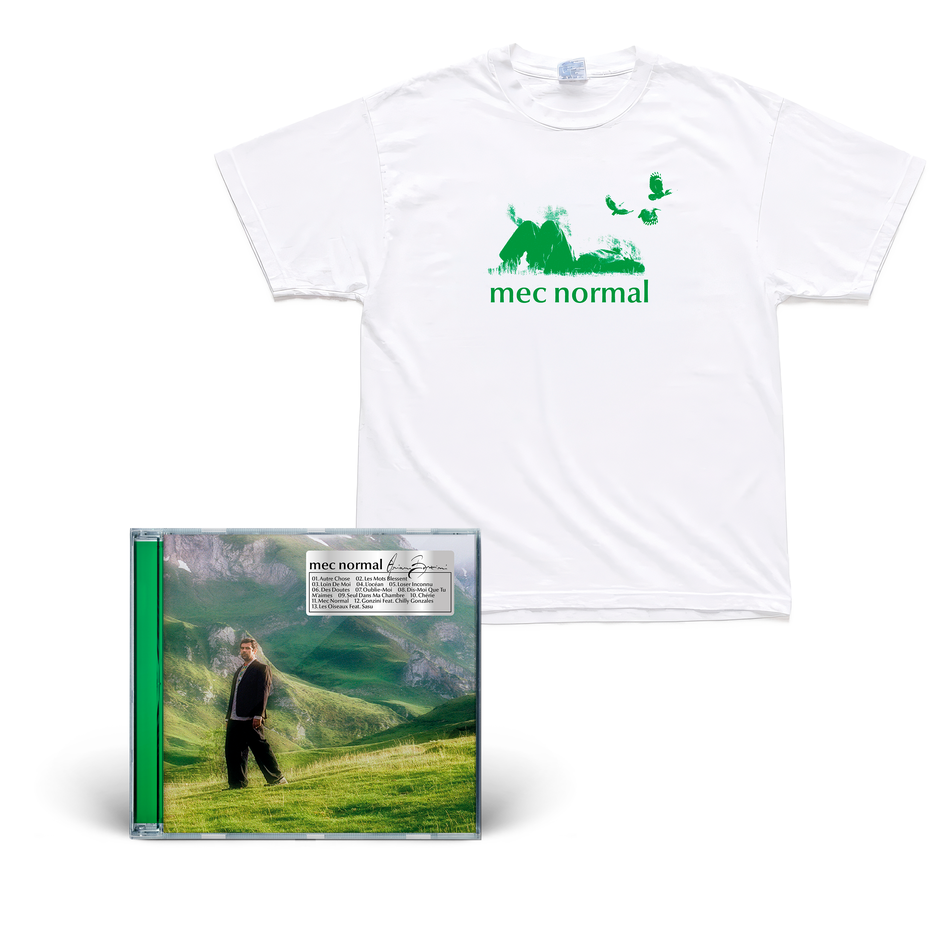 Pack Mec Normal CD + T-Shirt