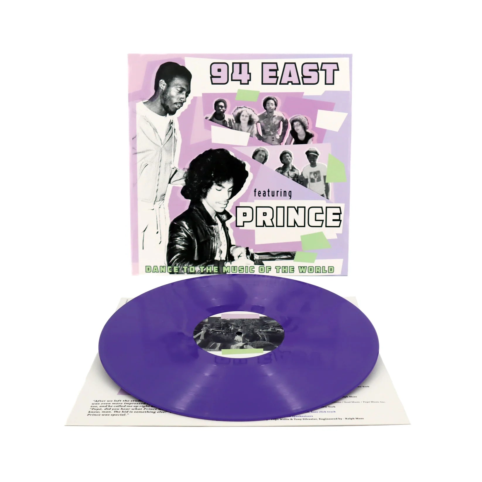 Dance To The Music Of The World - Feat Prince - Purple Vinyl