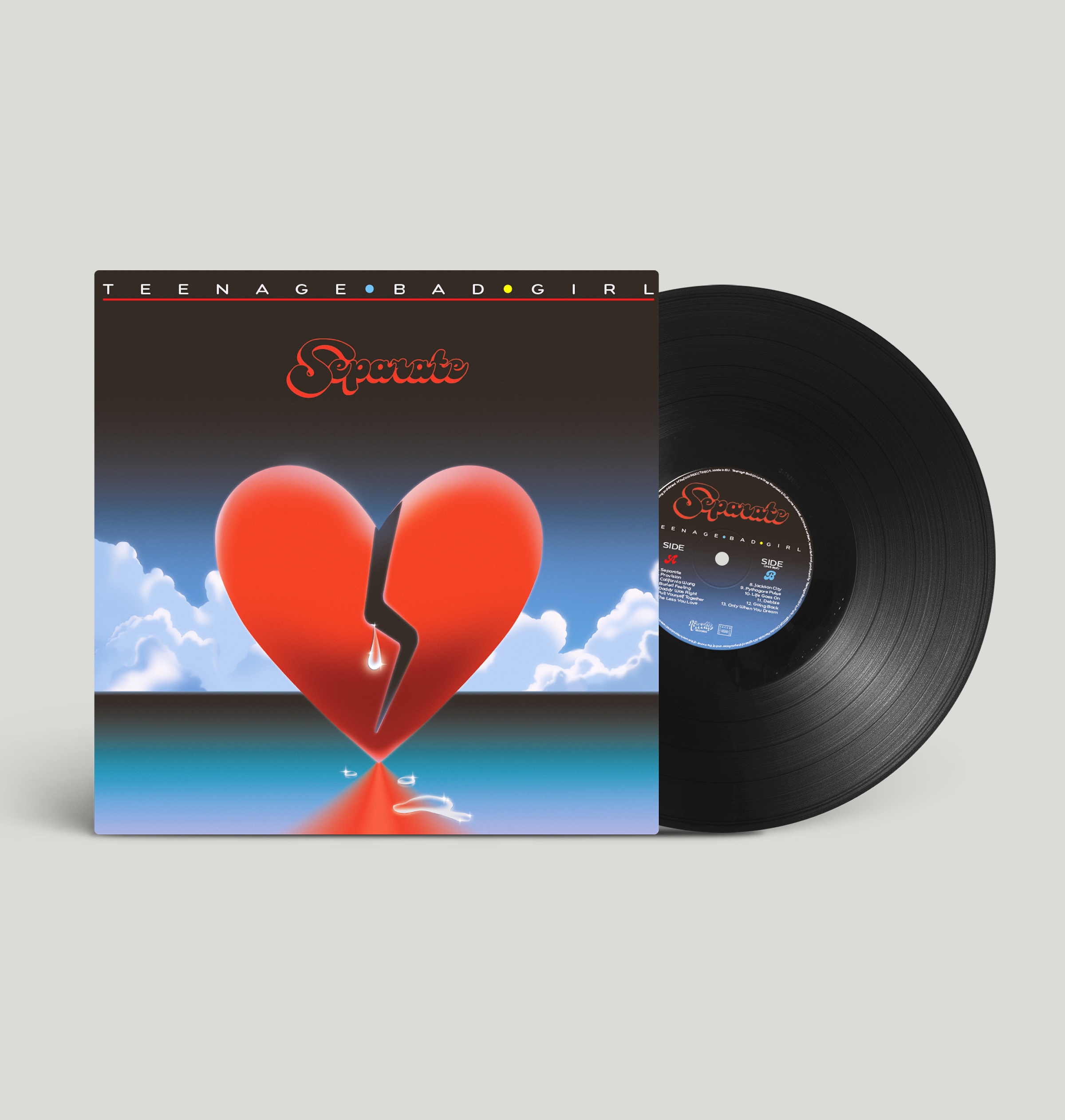 Pack Collector "Separate" - Limited Vinyl Edition" + T-Shirt Exclusif