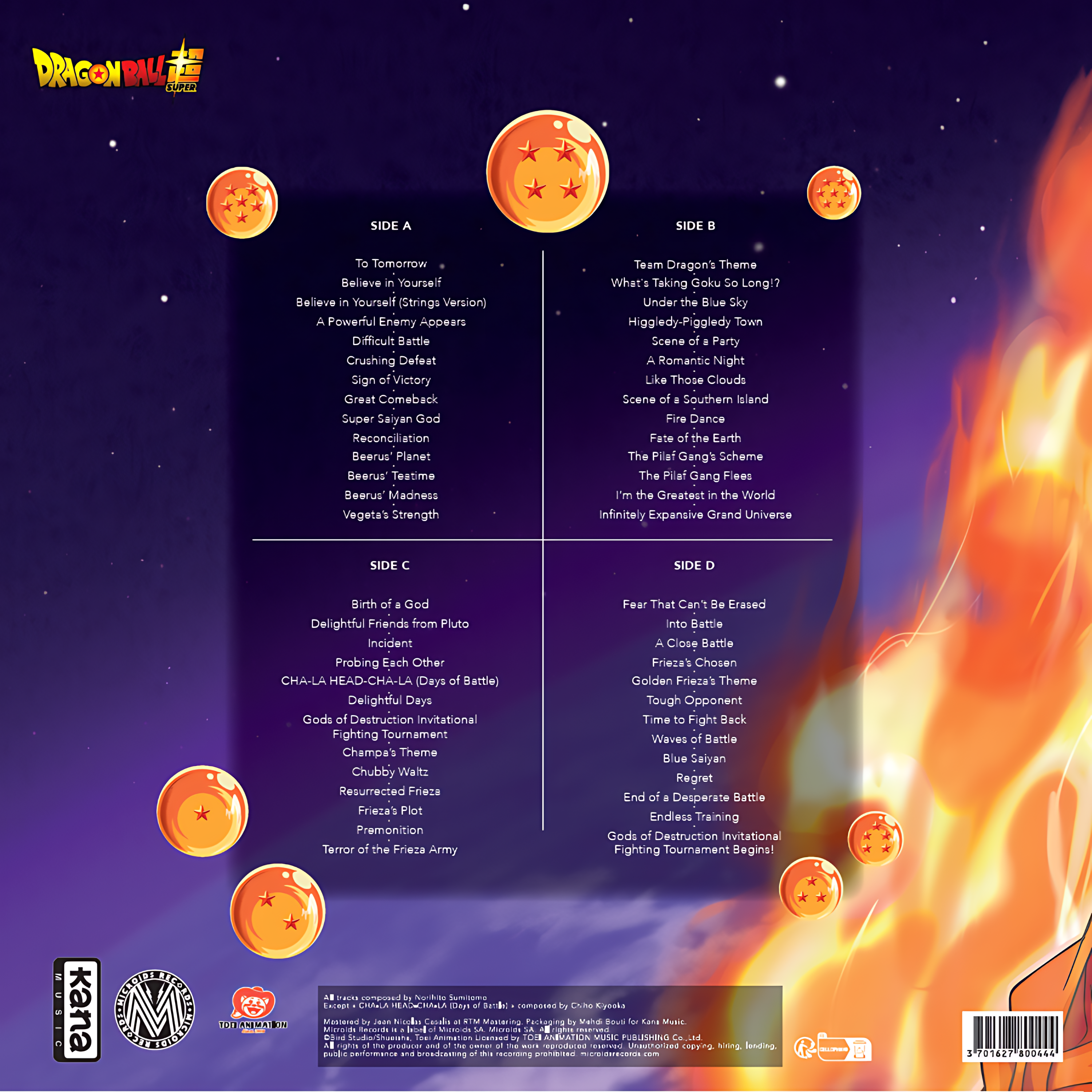 Dragon Ball Super (Original Soundtrack) - Vol 1