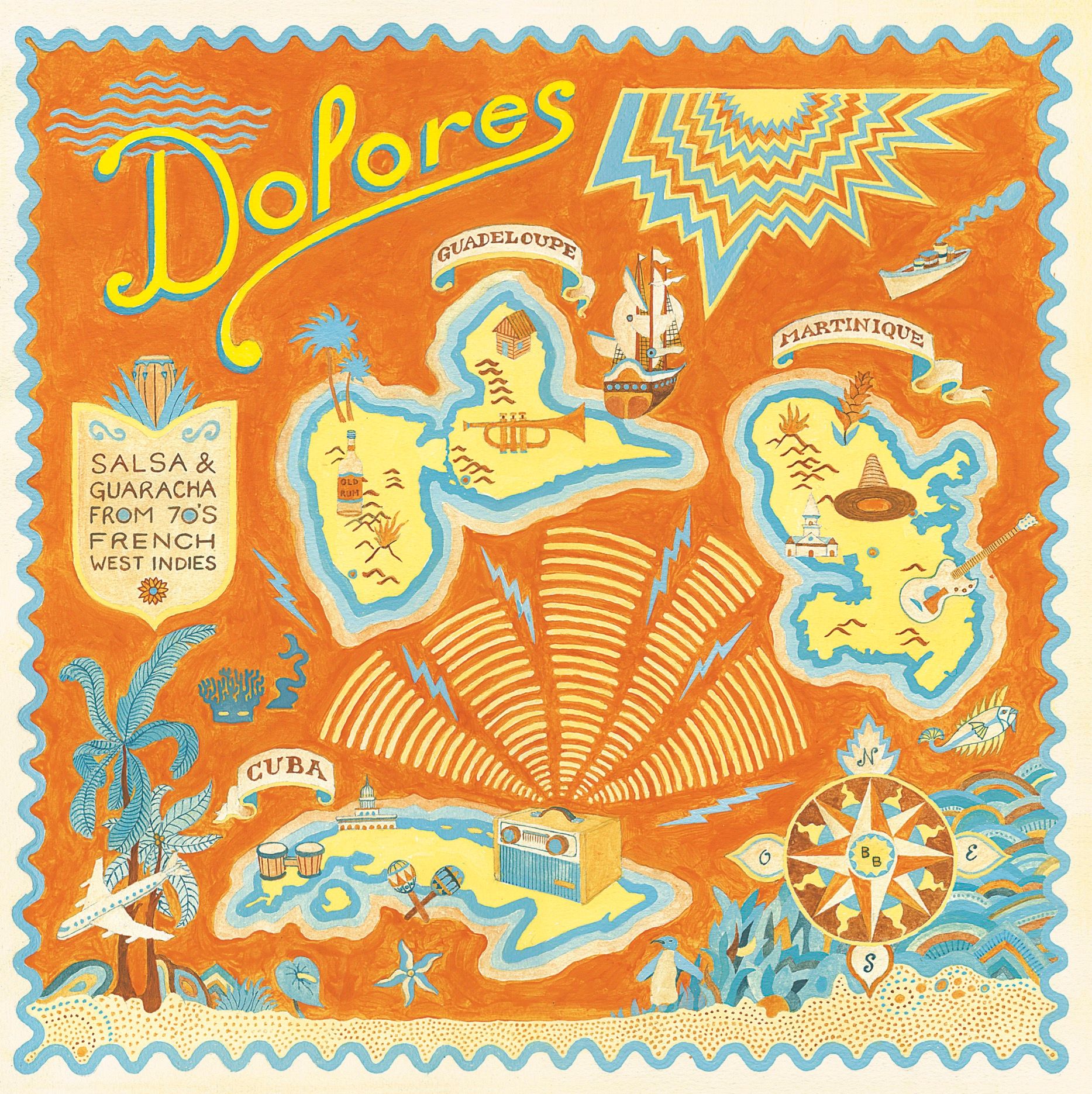 DOLORES - Salsa & Guaracha from 70's French West Indies