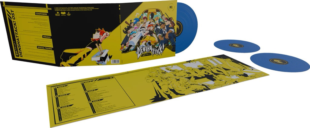 Denshattack! - Original Game Soundtrack - Blue Transparent Vinyl