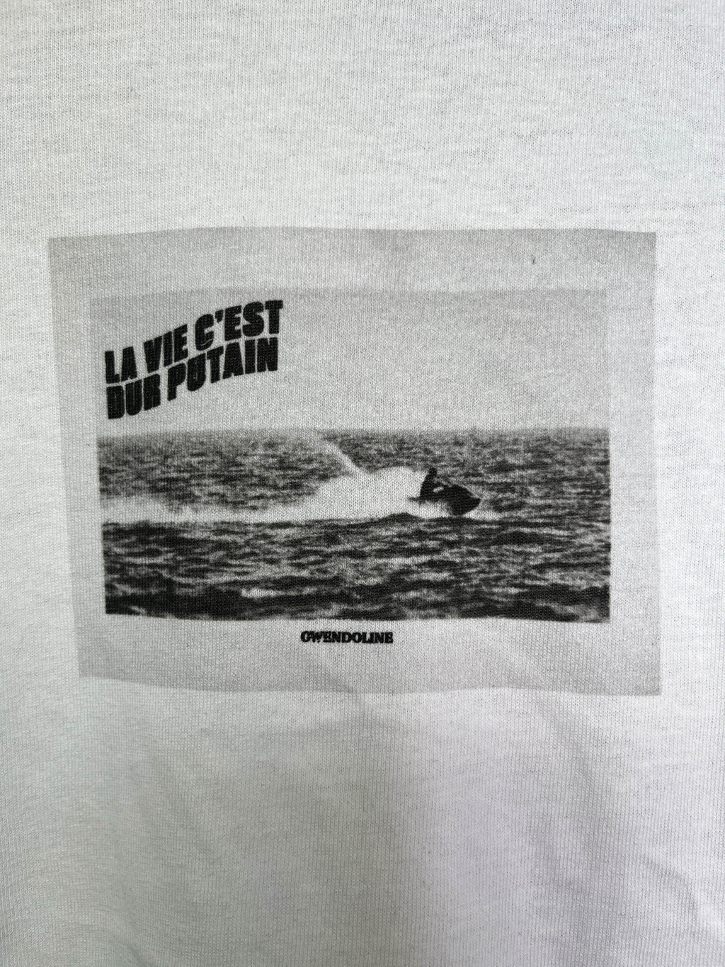 T-Shirt Blanc + 5 cartes postales Gwendoline
