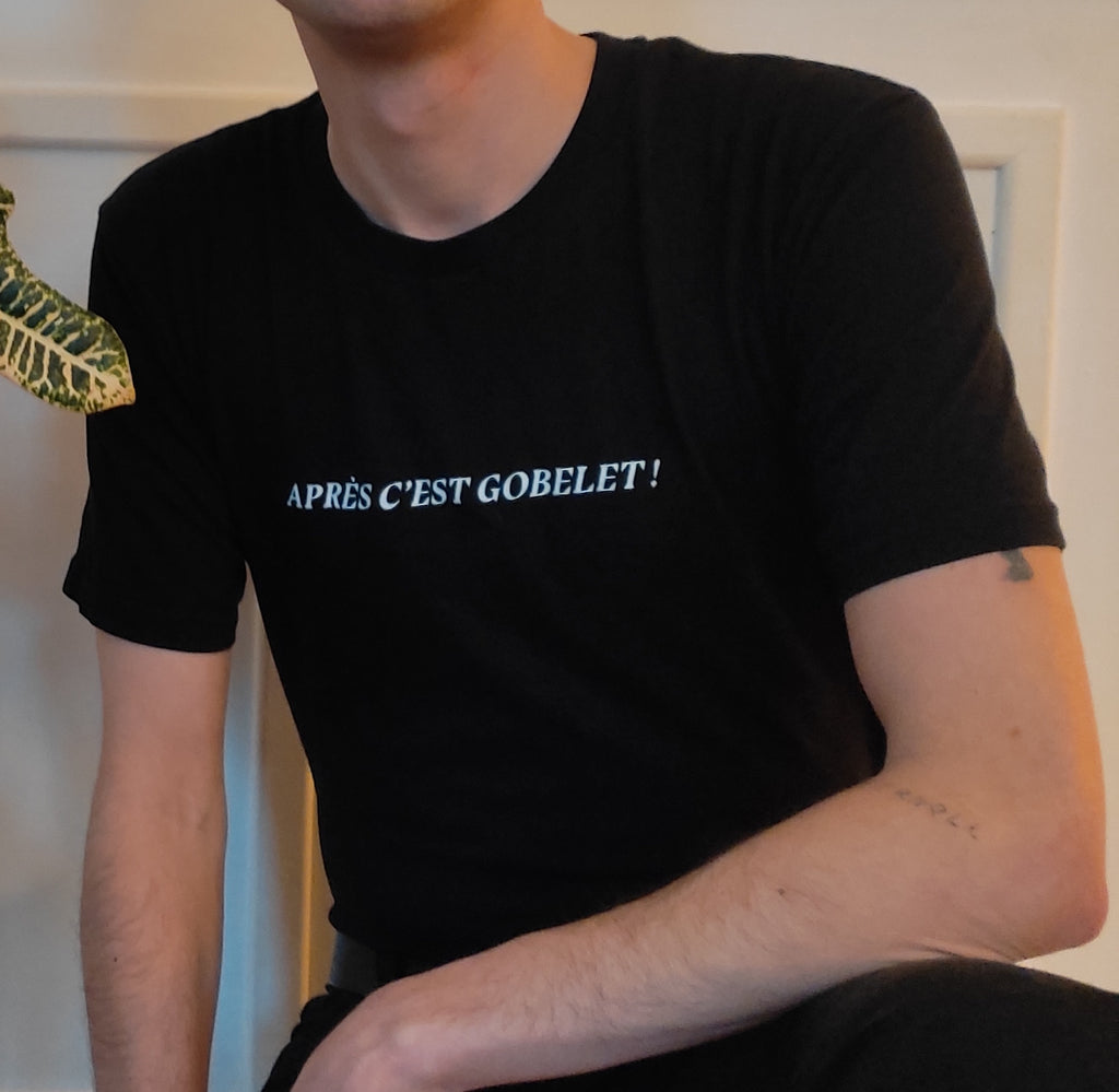 T-Shirt Noir Gwendoline