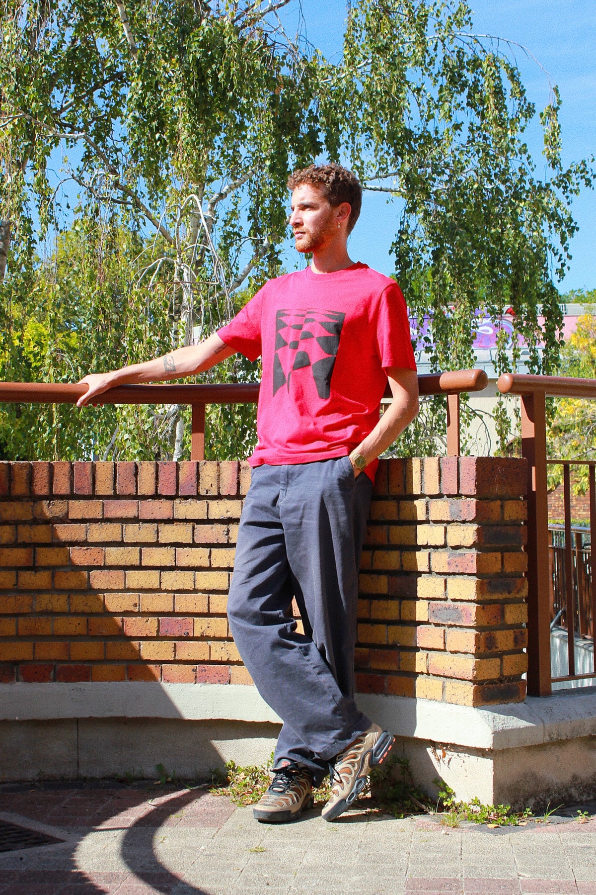 Melting Logo - T-Shirt Red