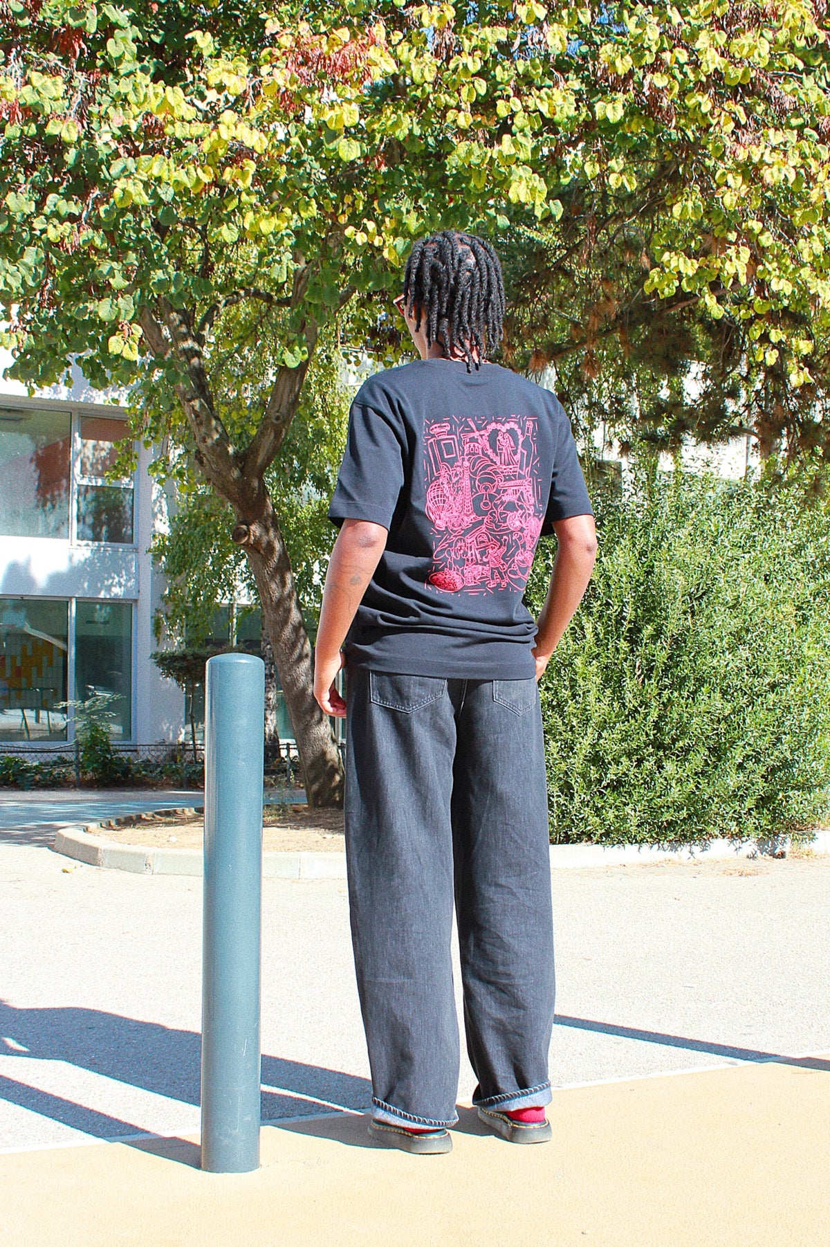 Melting Paris - T-Shirt Black