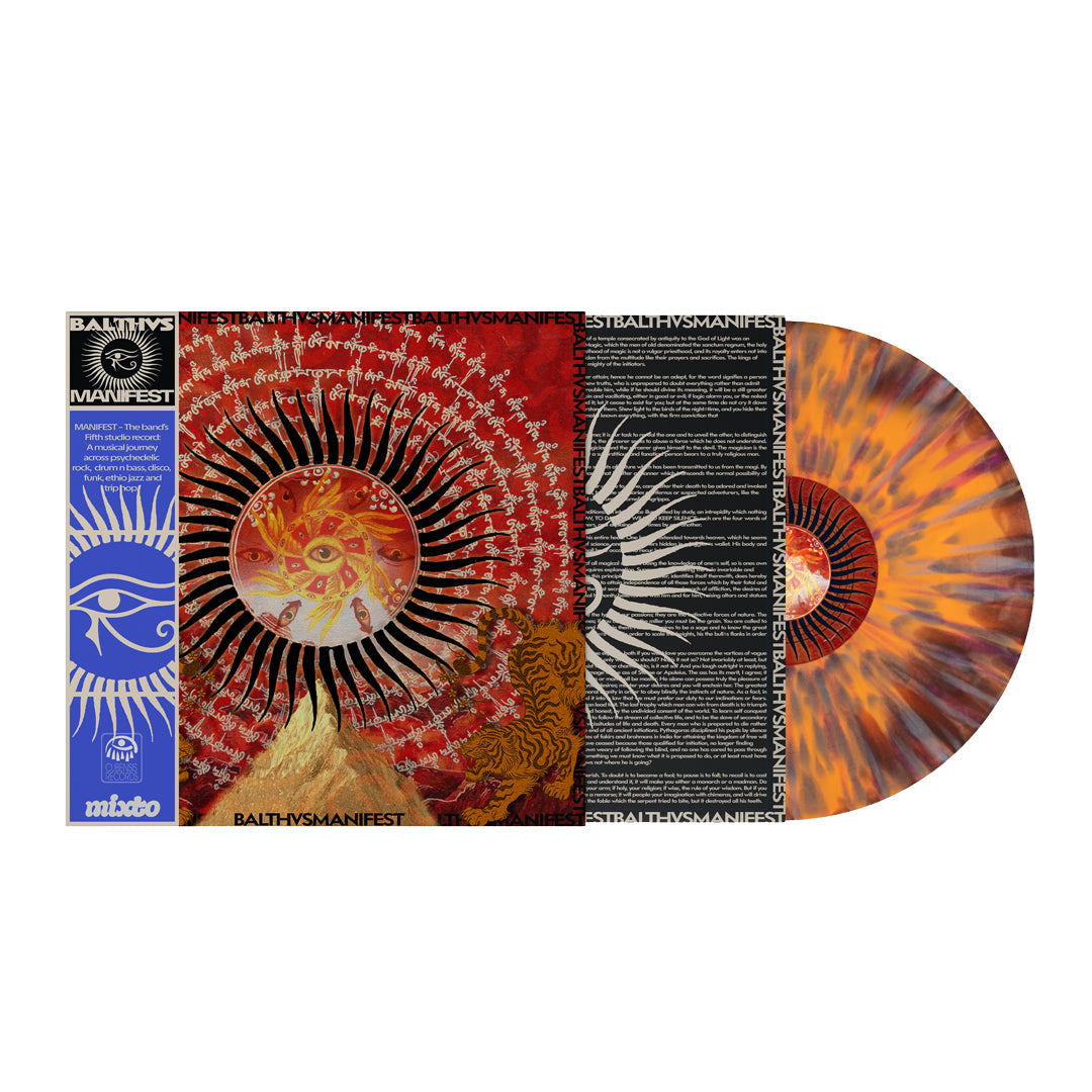 Manifest - Orange Marbled Splatter Vinyl