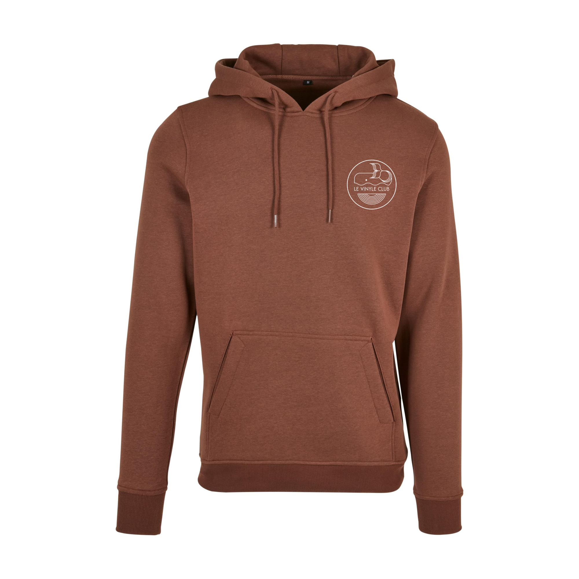 Hoodie Le Vinyle Club - Chocolate Brown