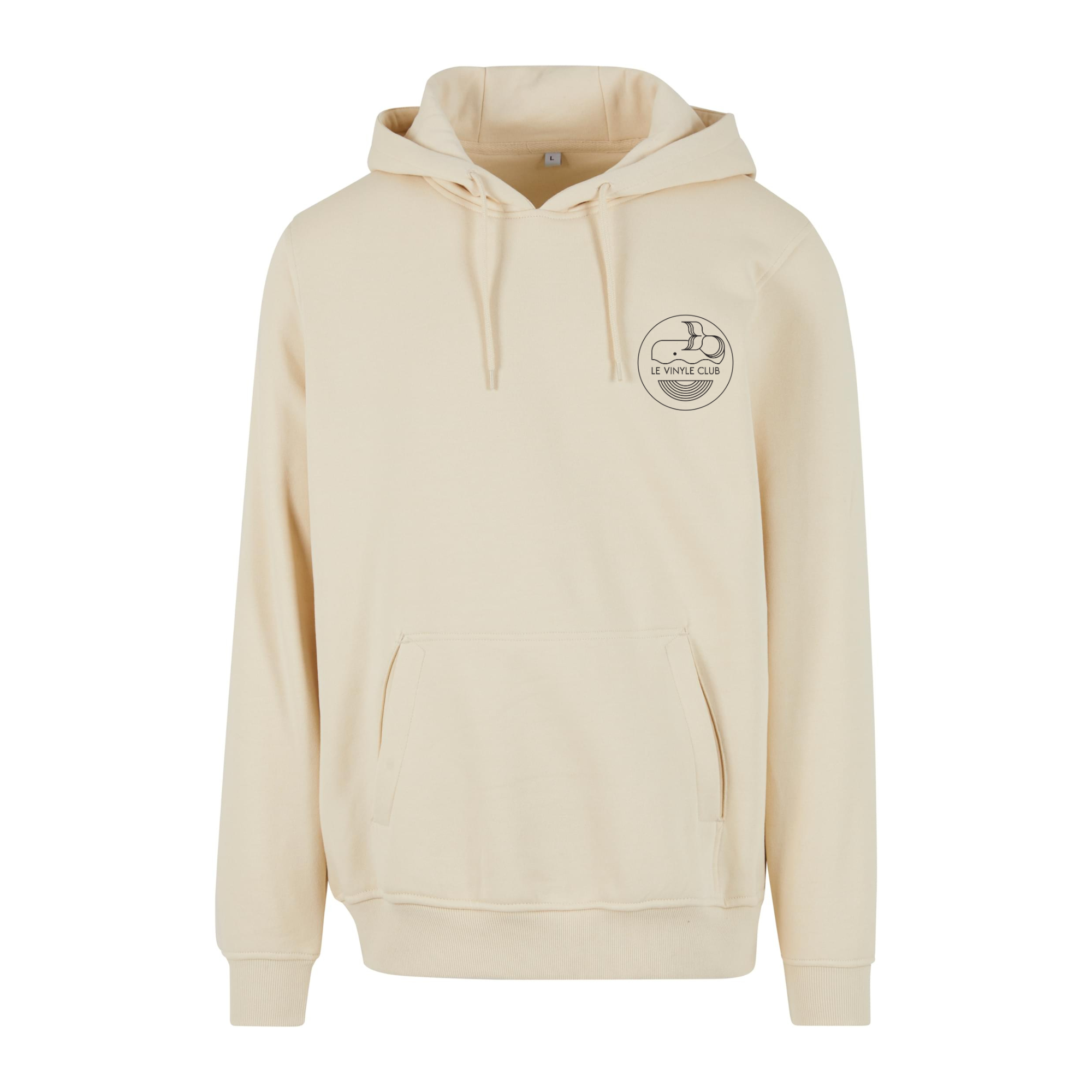 Hoodie Le Vinyle Club - SAND