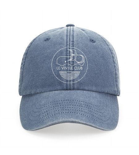 Casquette Le Vinyle Club - Vintage Blue