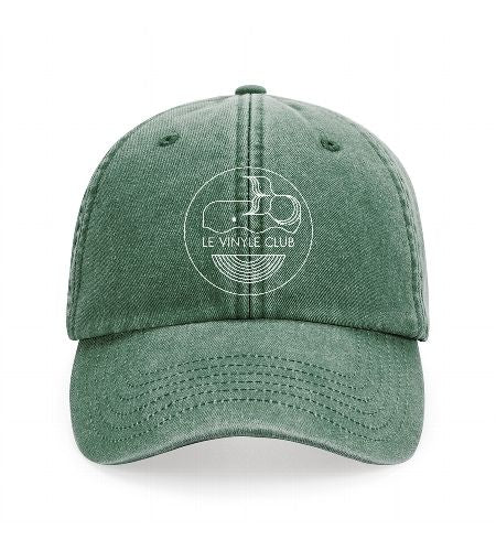 Casquette Le Vinyle Club - Vintage Bottle Green