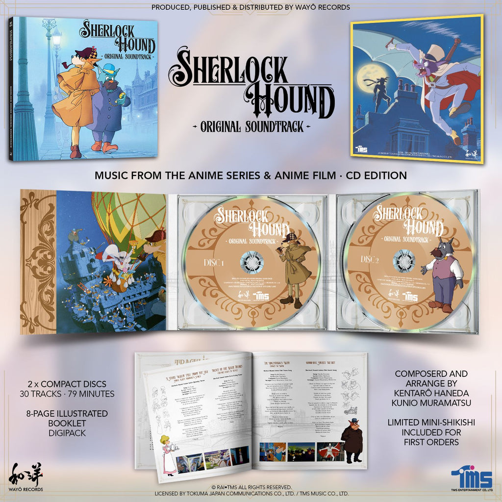Sherlock Hound - Original Soundtrack - CD