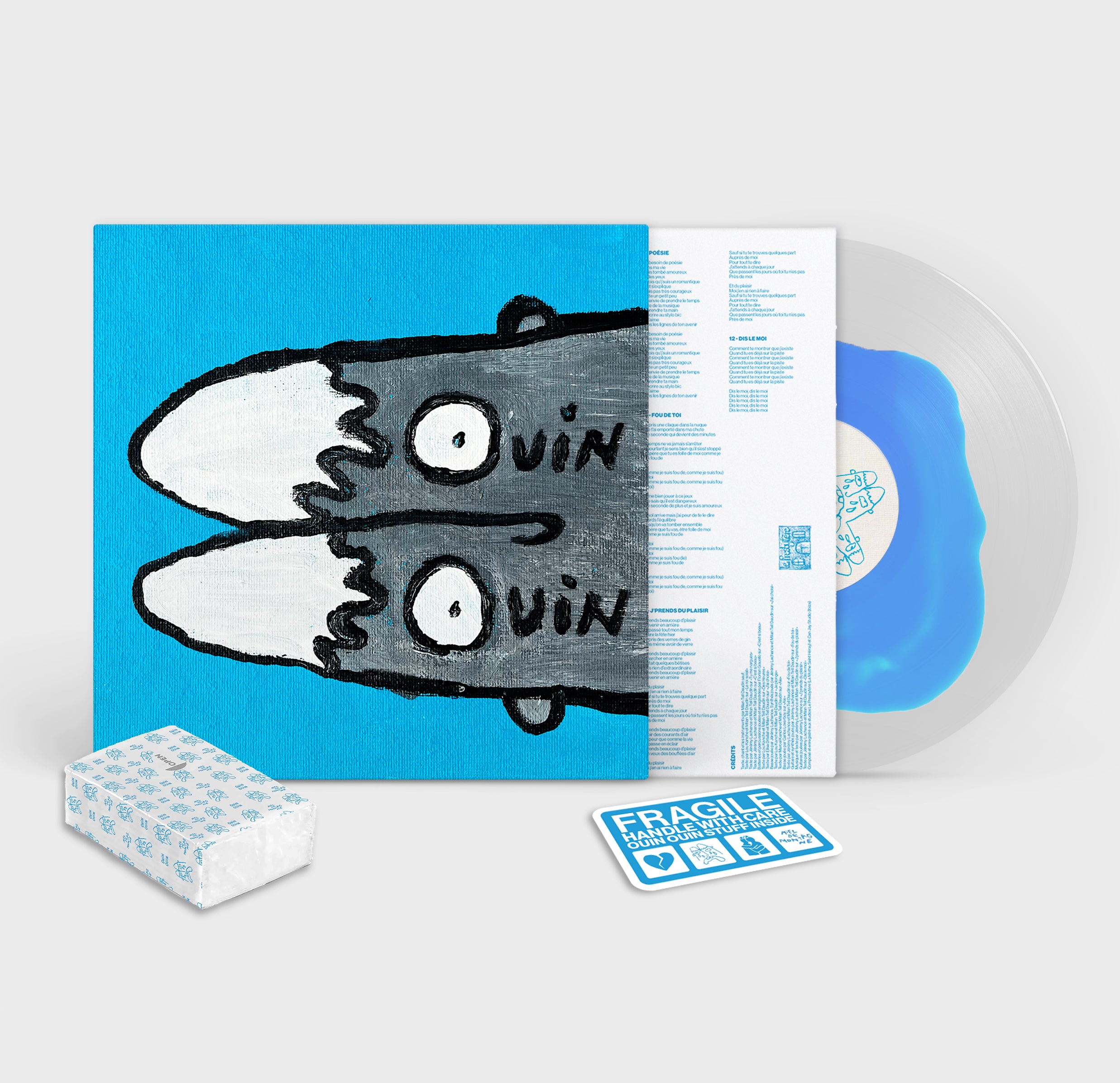 Ouin Ouin - Bundle Mouchoirs + Sticker