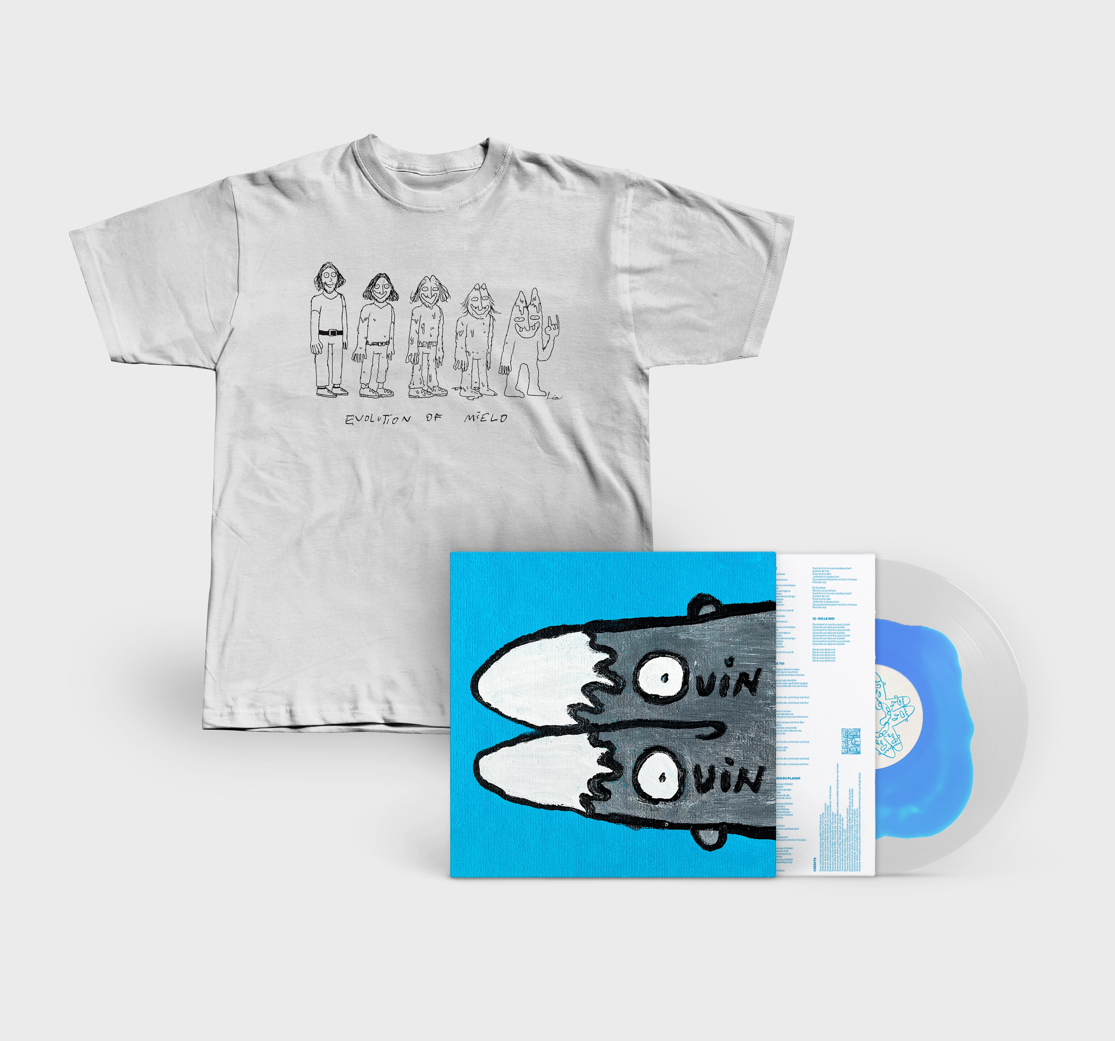 Ouin Ouin - Bundle T-Shirt Evolution