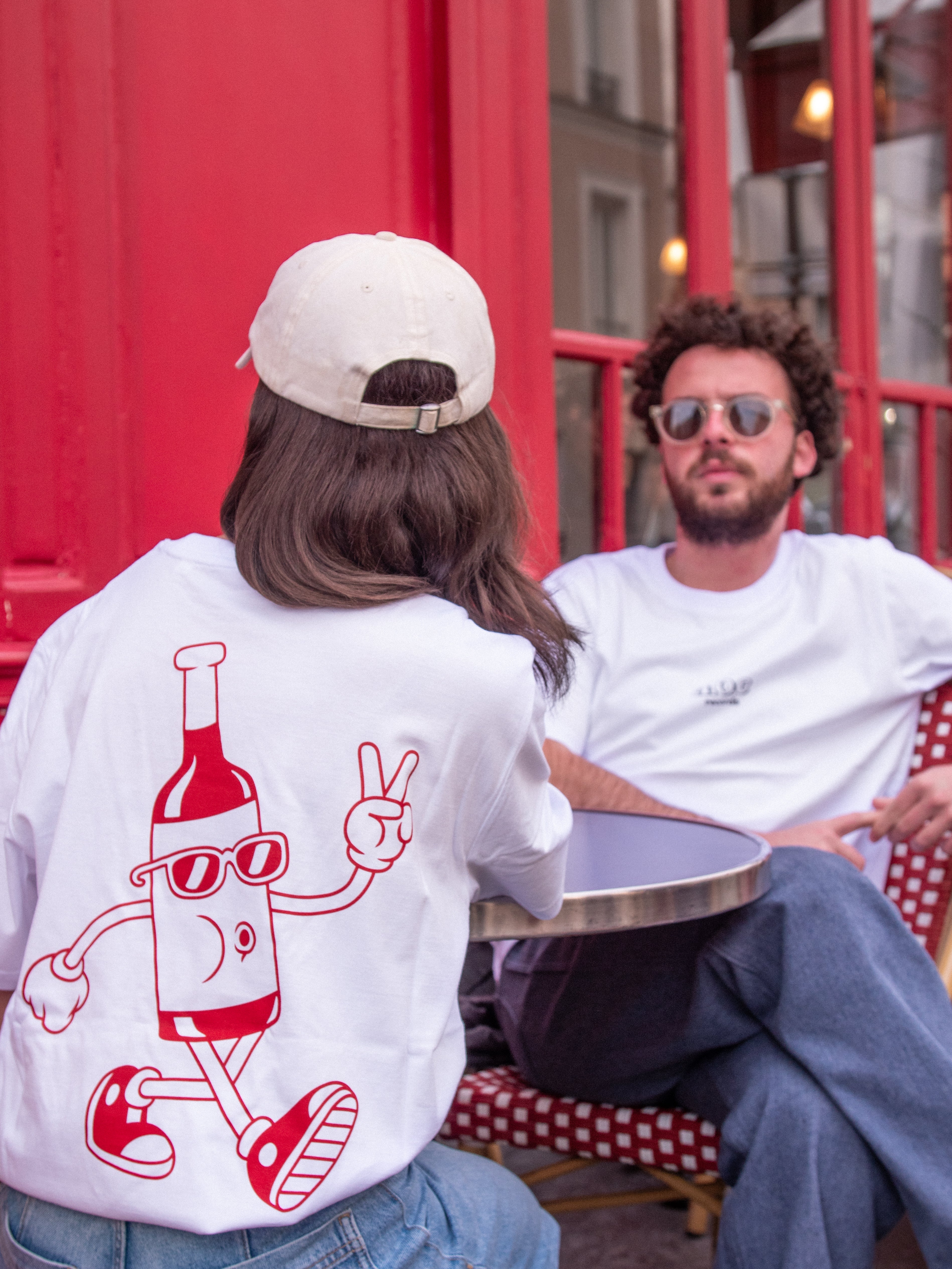 Bundle : T-Shirt AOC Records ROUGE + Vinyle "Bellaire - Framework"