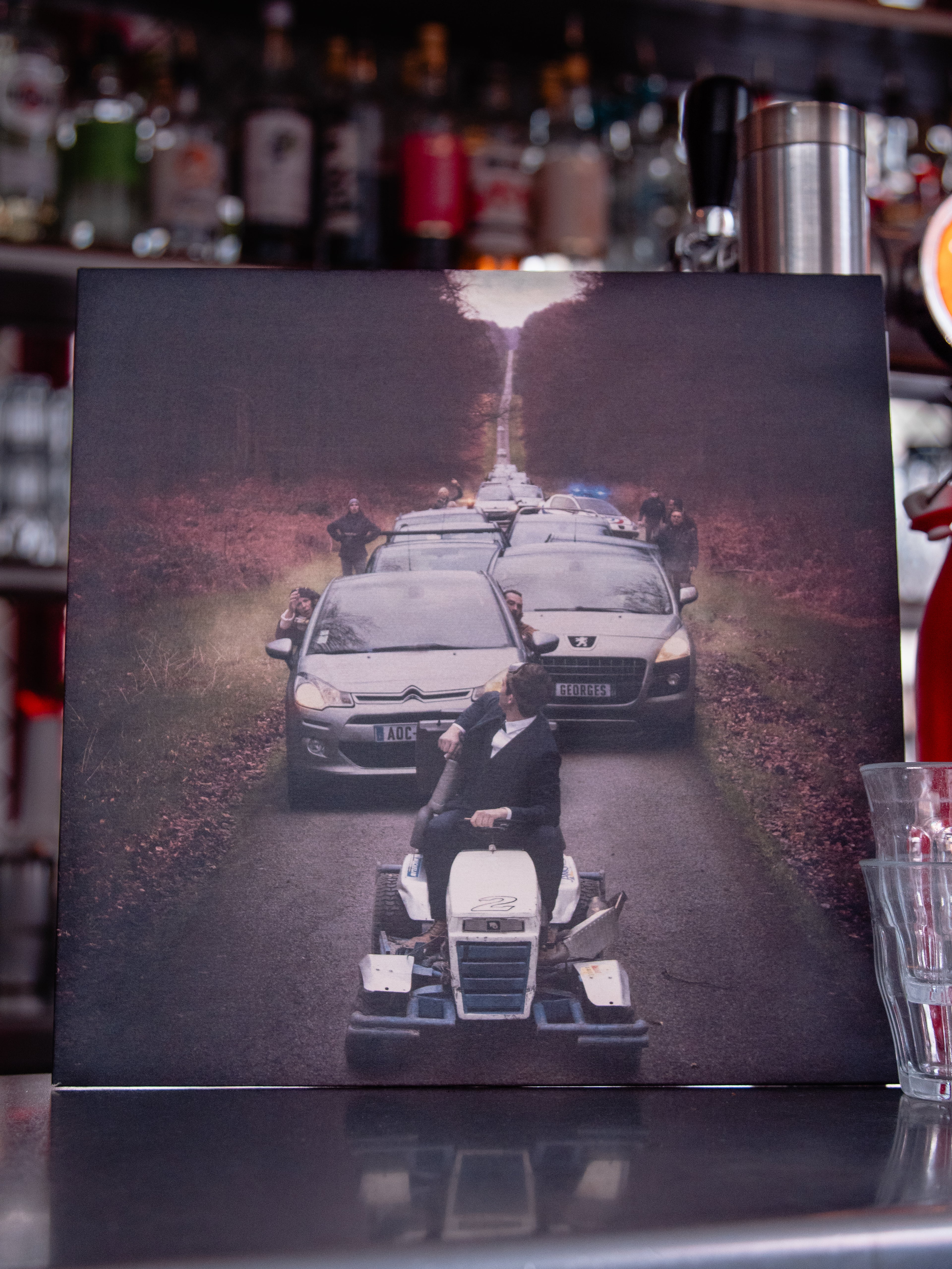 Bundle : T-Shirt AOC Records NOIR + Vinyle "Georges - Georges"