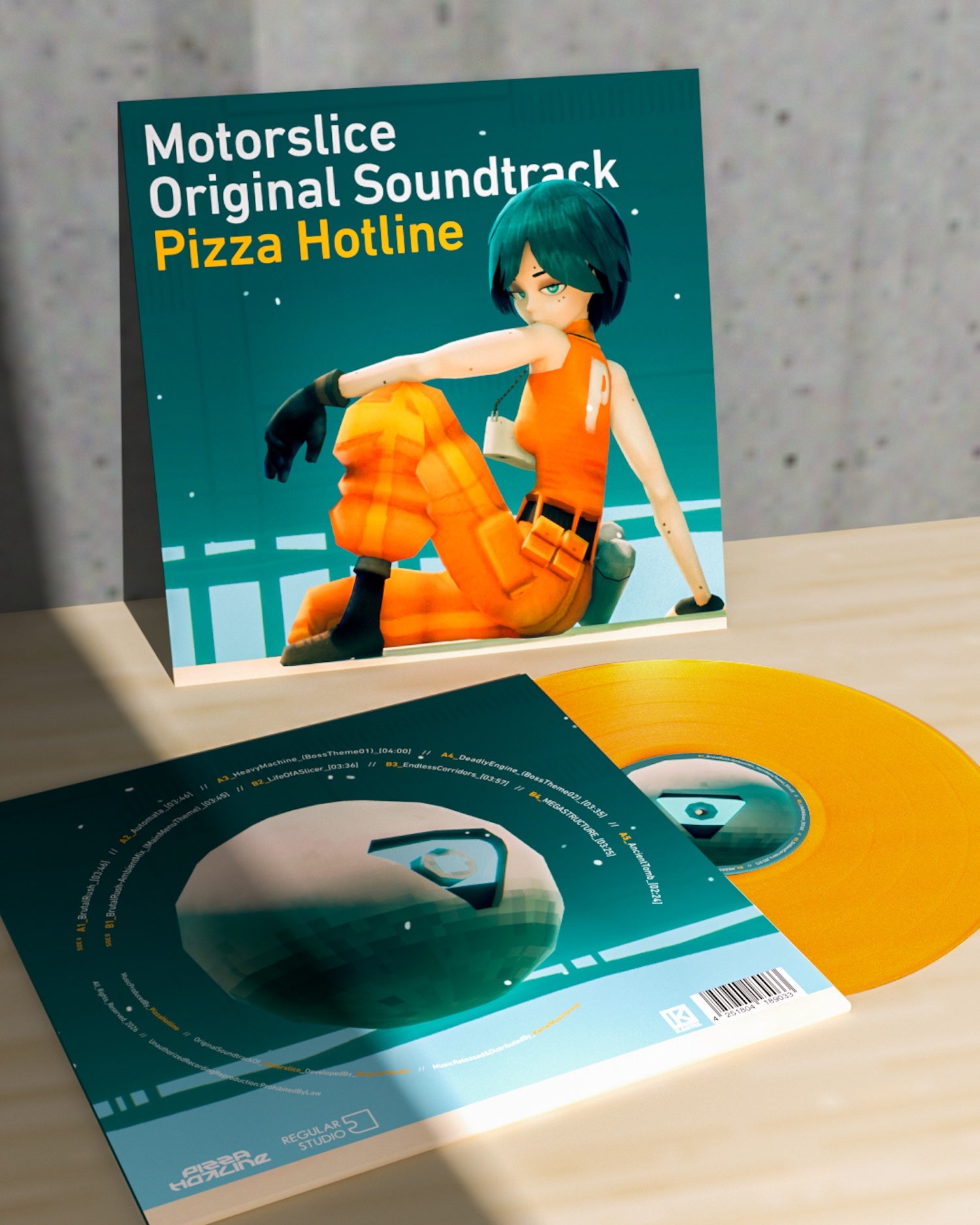Motorslice - Orange Vinyl