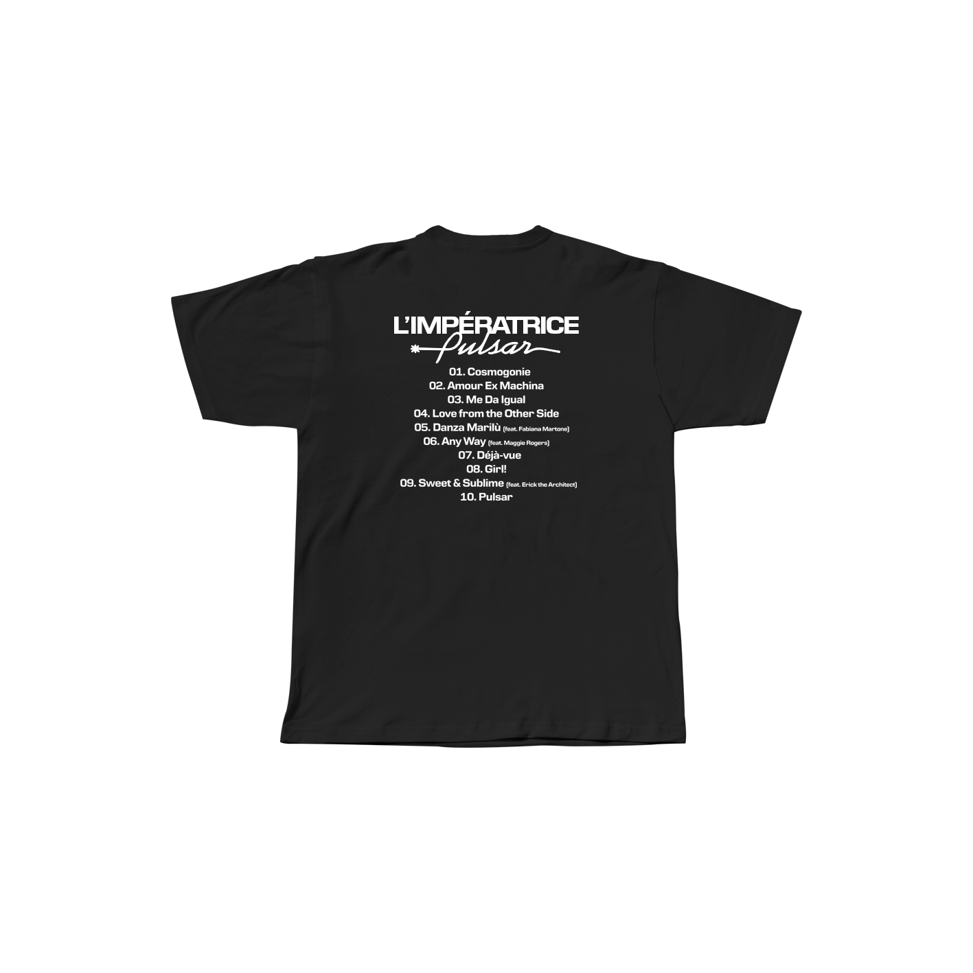 Pulsar - Tracklist - T-Shirt