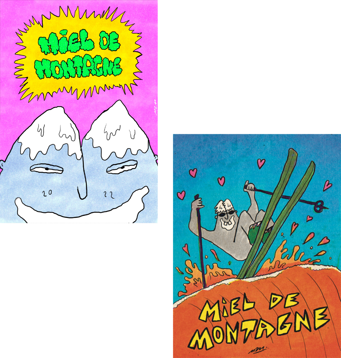 Miel de Montagne - Pack Poster