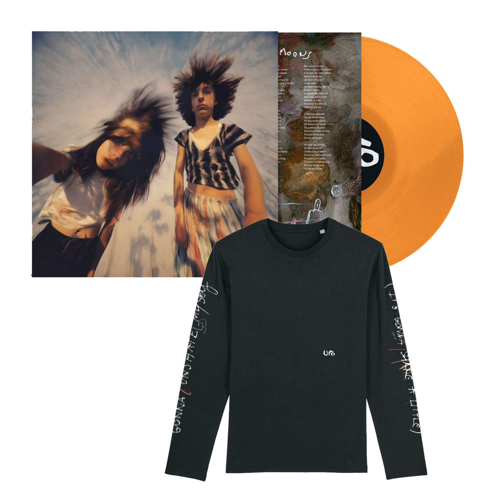Pack Vinyle Orange Edition + T-Shirt Manches Longues