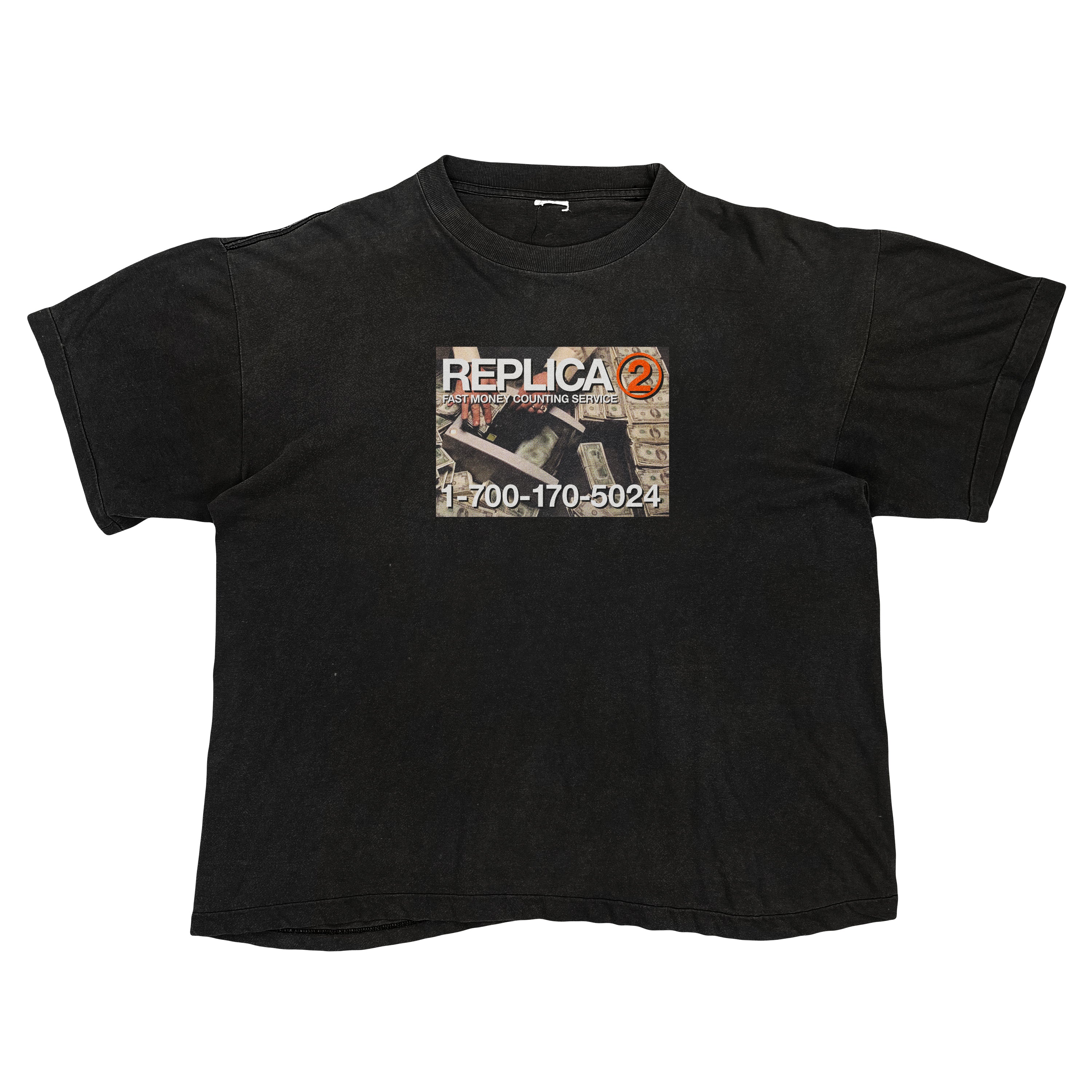 REPLICA 2 - T-SHIRT NOIR