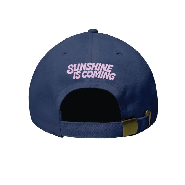 Sunshine Is Coming - Casquette bleu marine