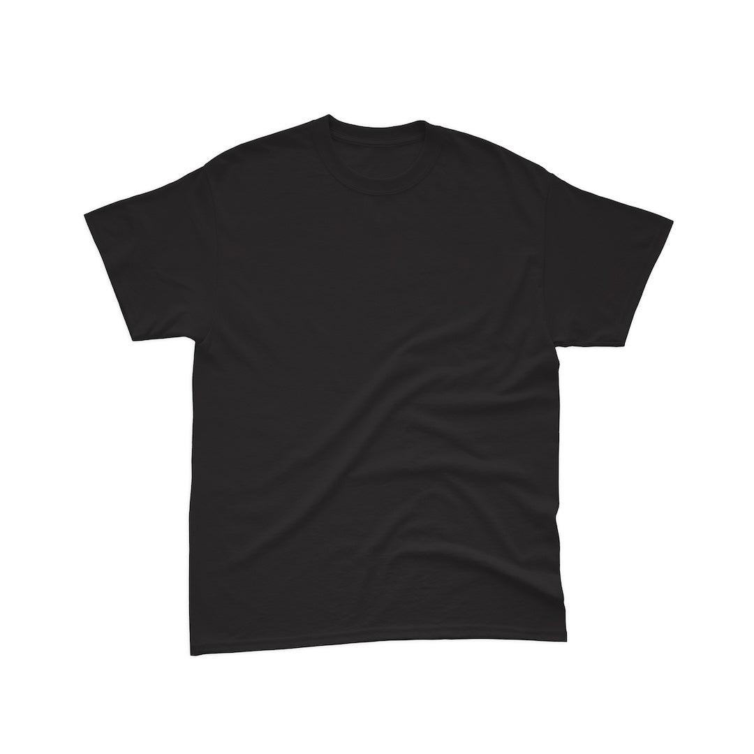 Sunshine Is Coming - Black T-Shirt Back Print (imprimé dos)