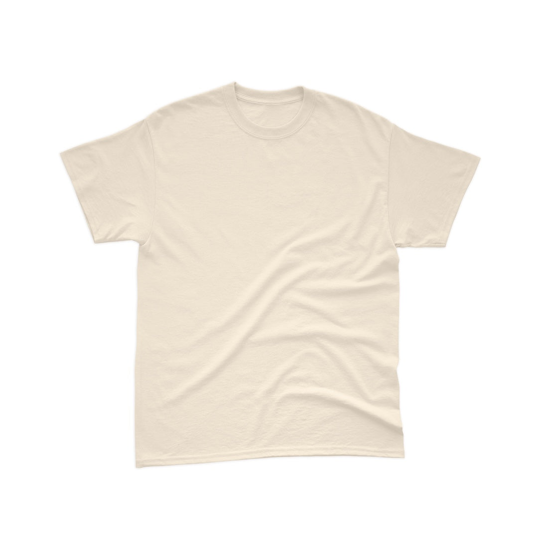 Sunshine Is Coming - Beige T-Shirt Back Print (imprimé dos)
